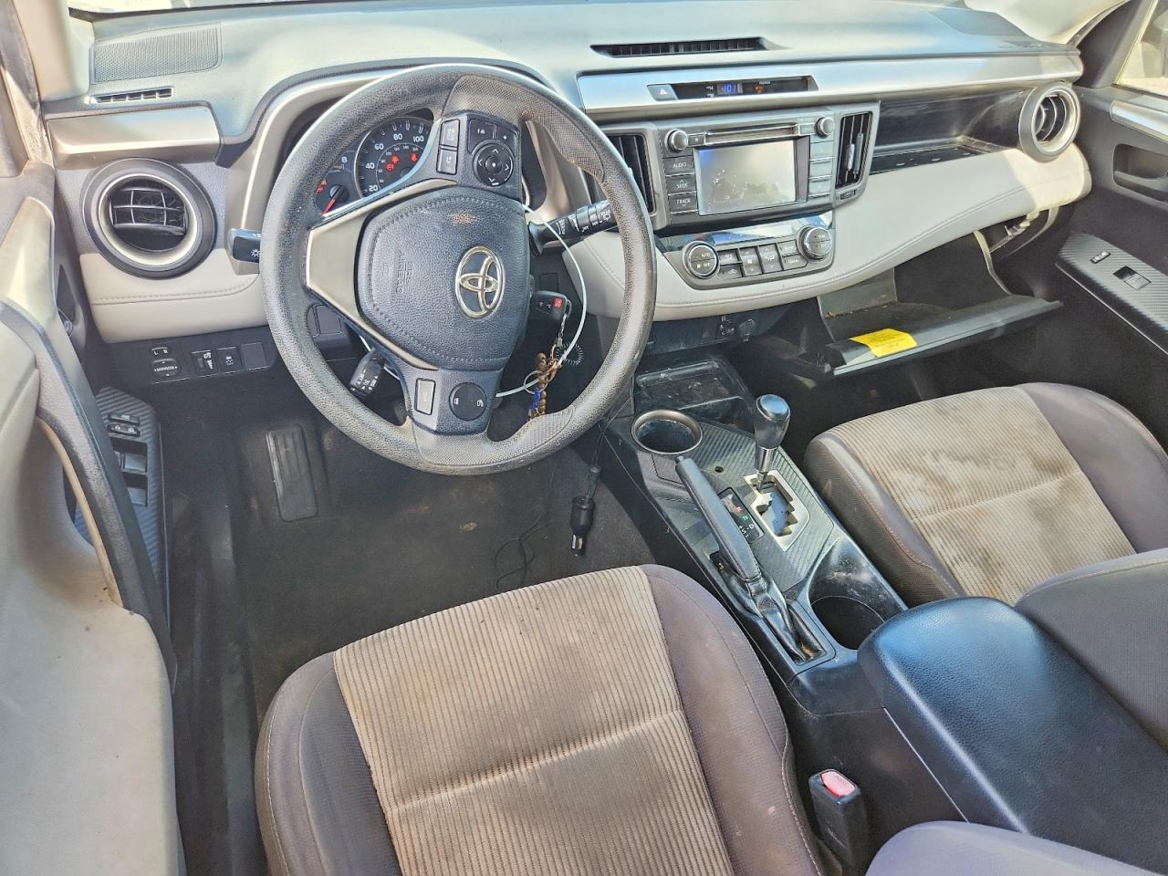 2013 Toyota Rav4 Xle White vin: JTMWFREV6DD006904