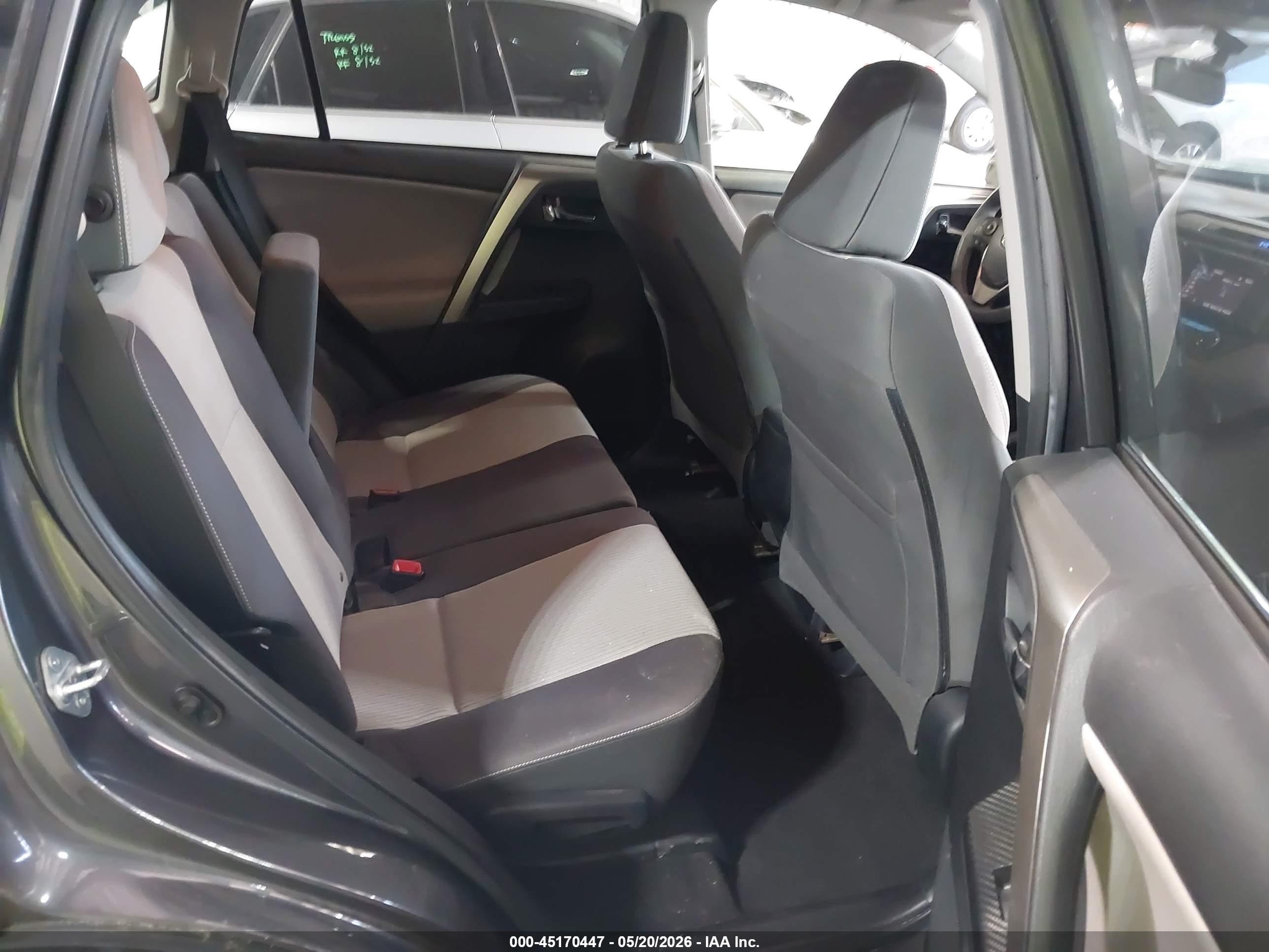 2014 Toyota Rav4 Xle Blue vin: JTMWFREV6ED032713