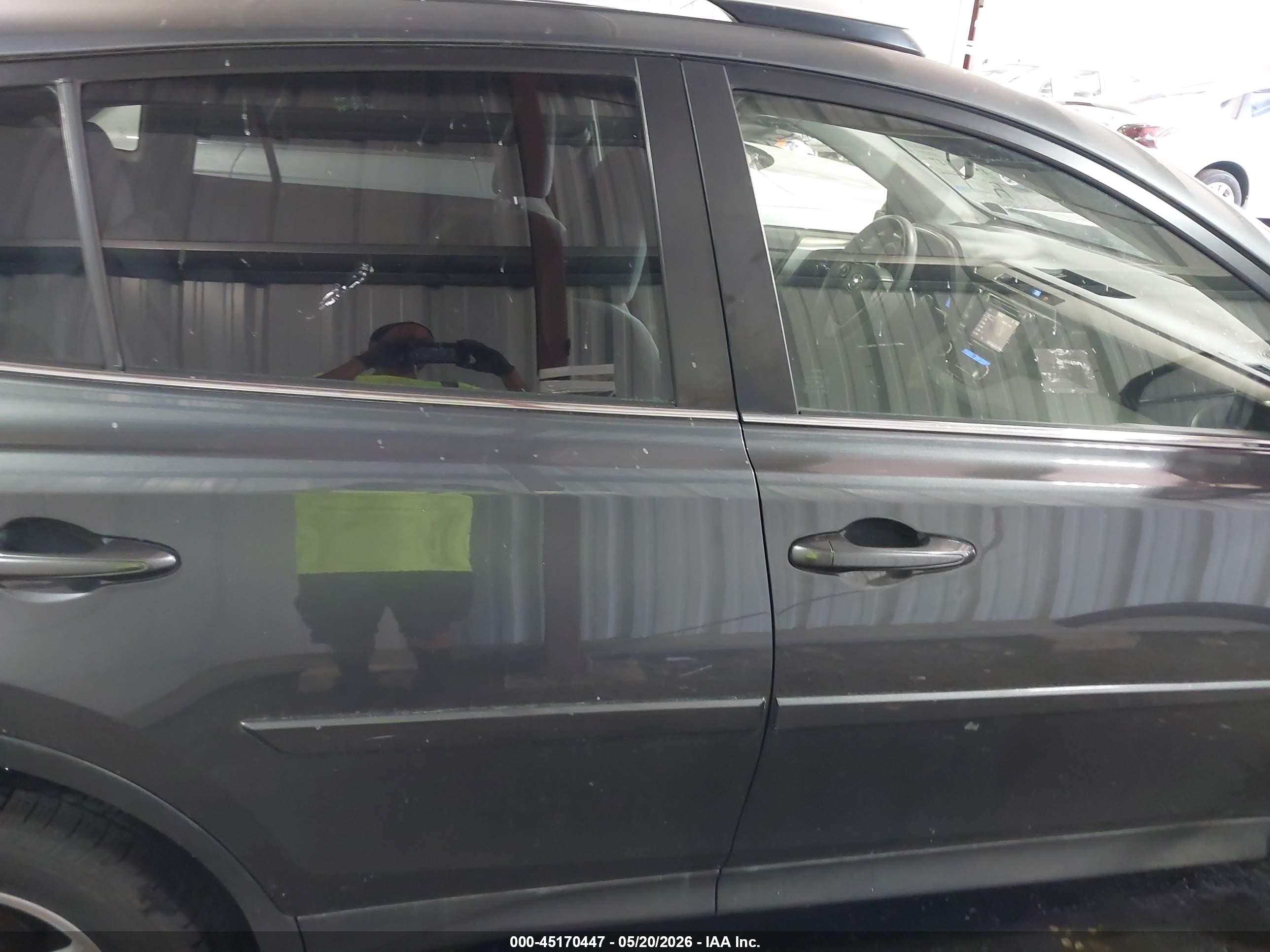 2014 Toyota Rav4 Xle Blue vin: JTMWFREV6ED032713