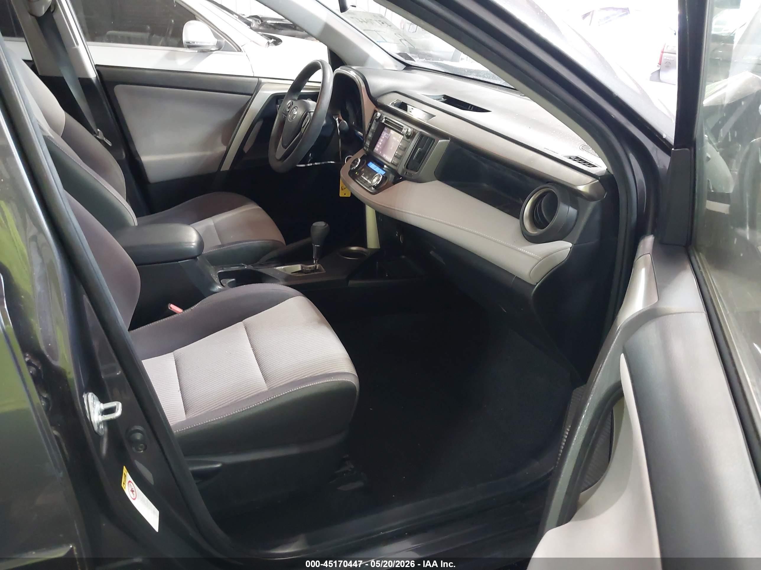 2014 Toyota Rav4 Xle Blue vin: JTMWFREV6ED032713