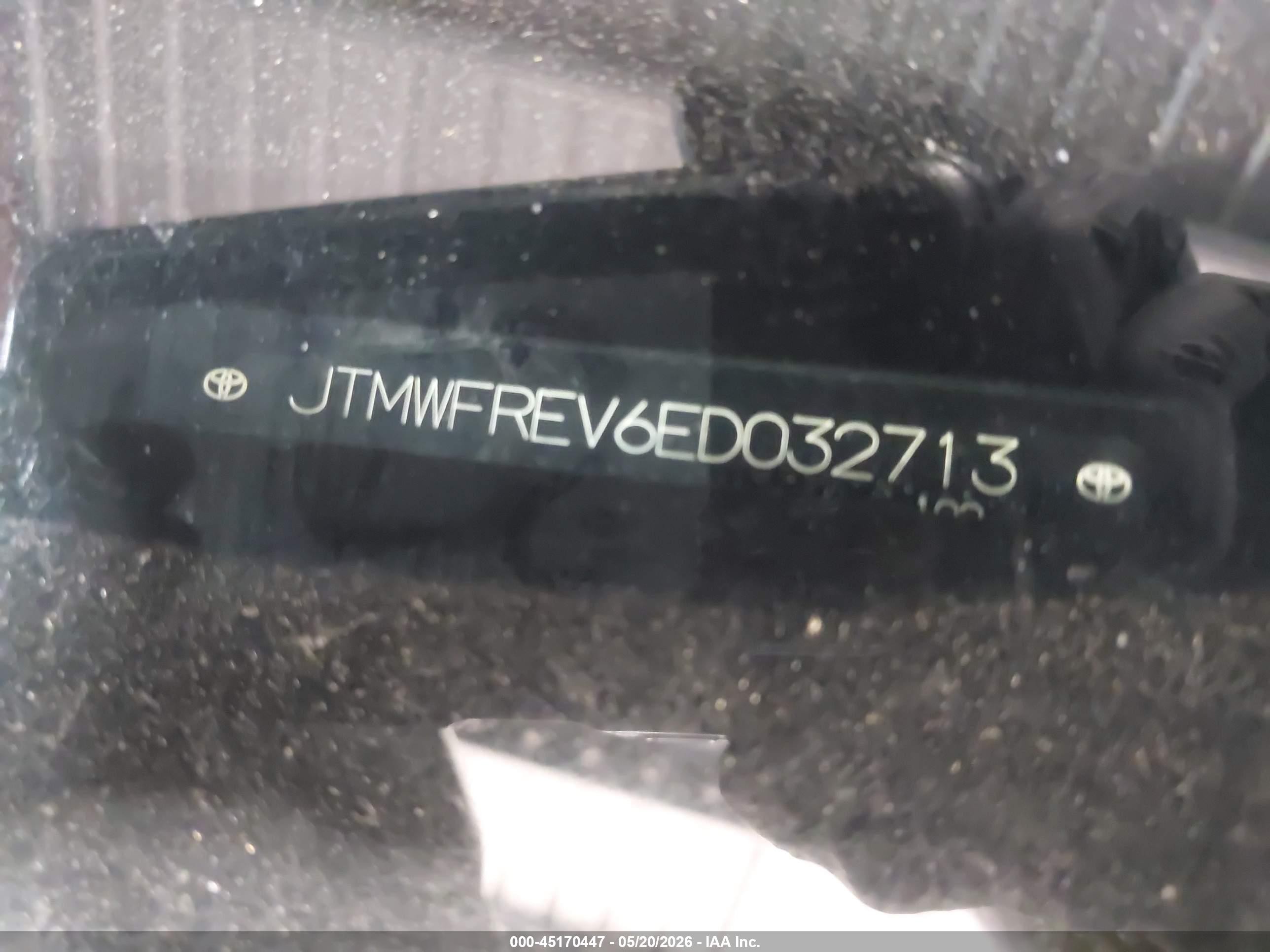 2014 Toyota Rav4 Xle Blue vin: JTMWFREV6ED032713