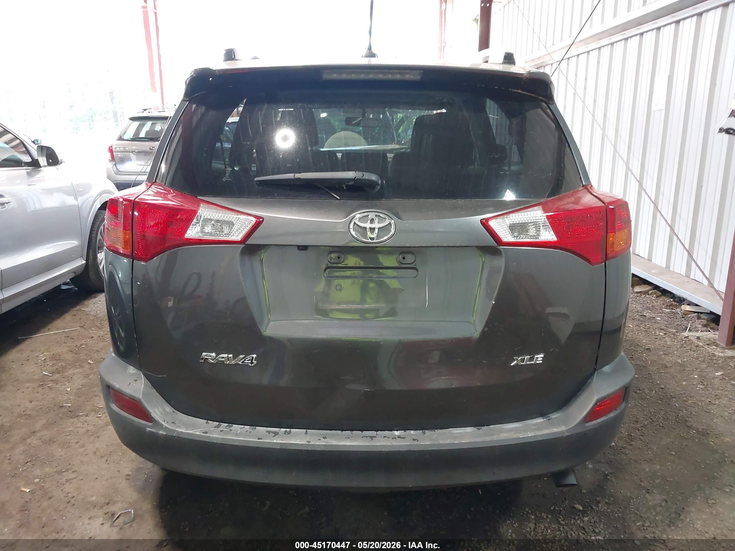 2014 Toyota Rav4 Xle Blue vin: JTMWFREV6ED032713