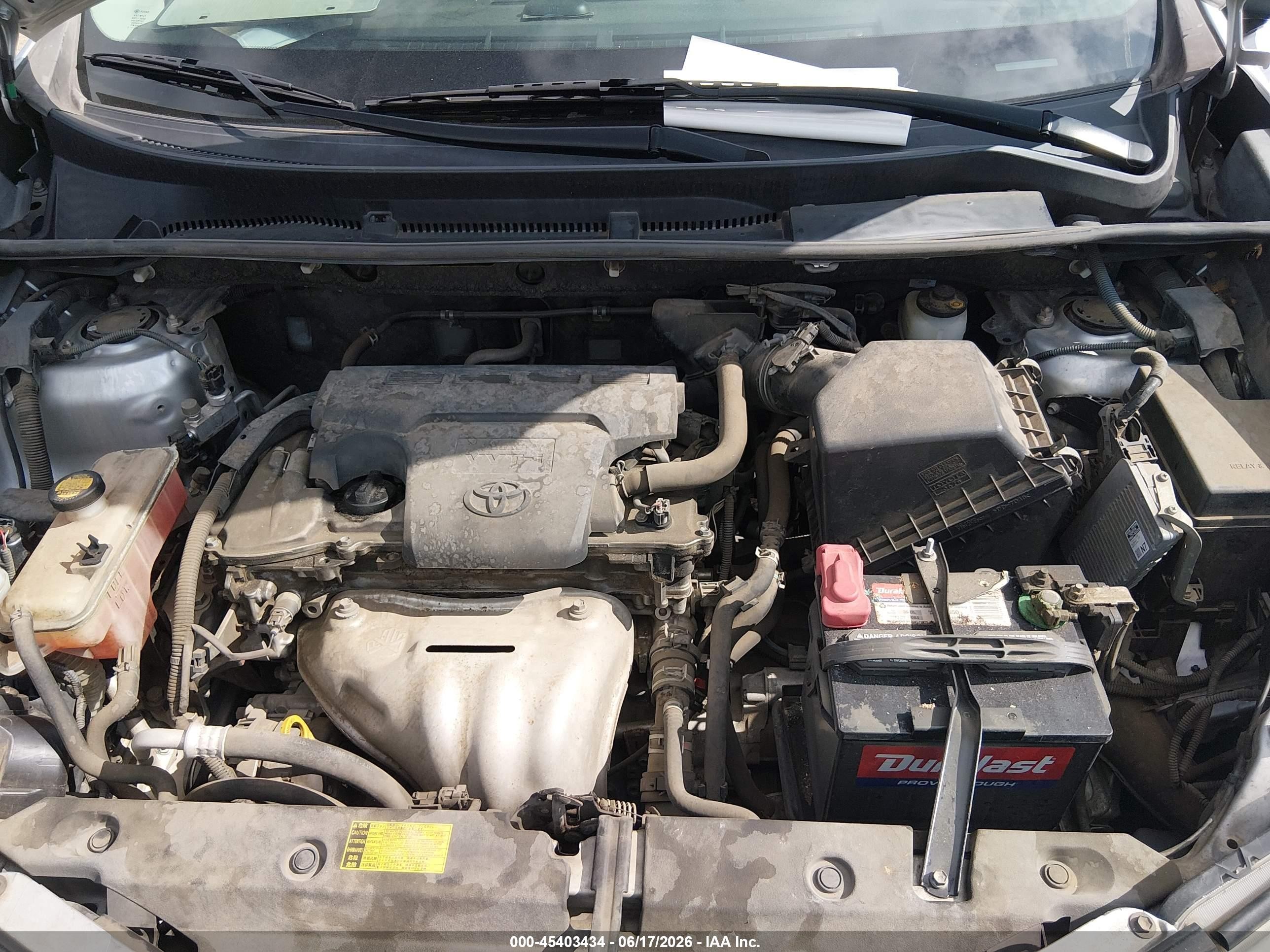 2014 Toyota Rav4 Xle Silver vin: JTMWFREV6EJ005206