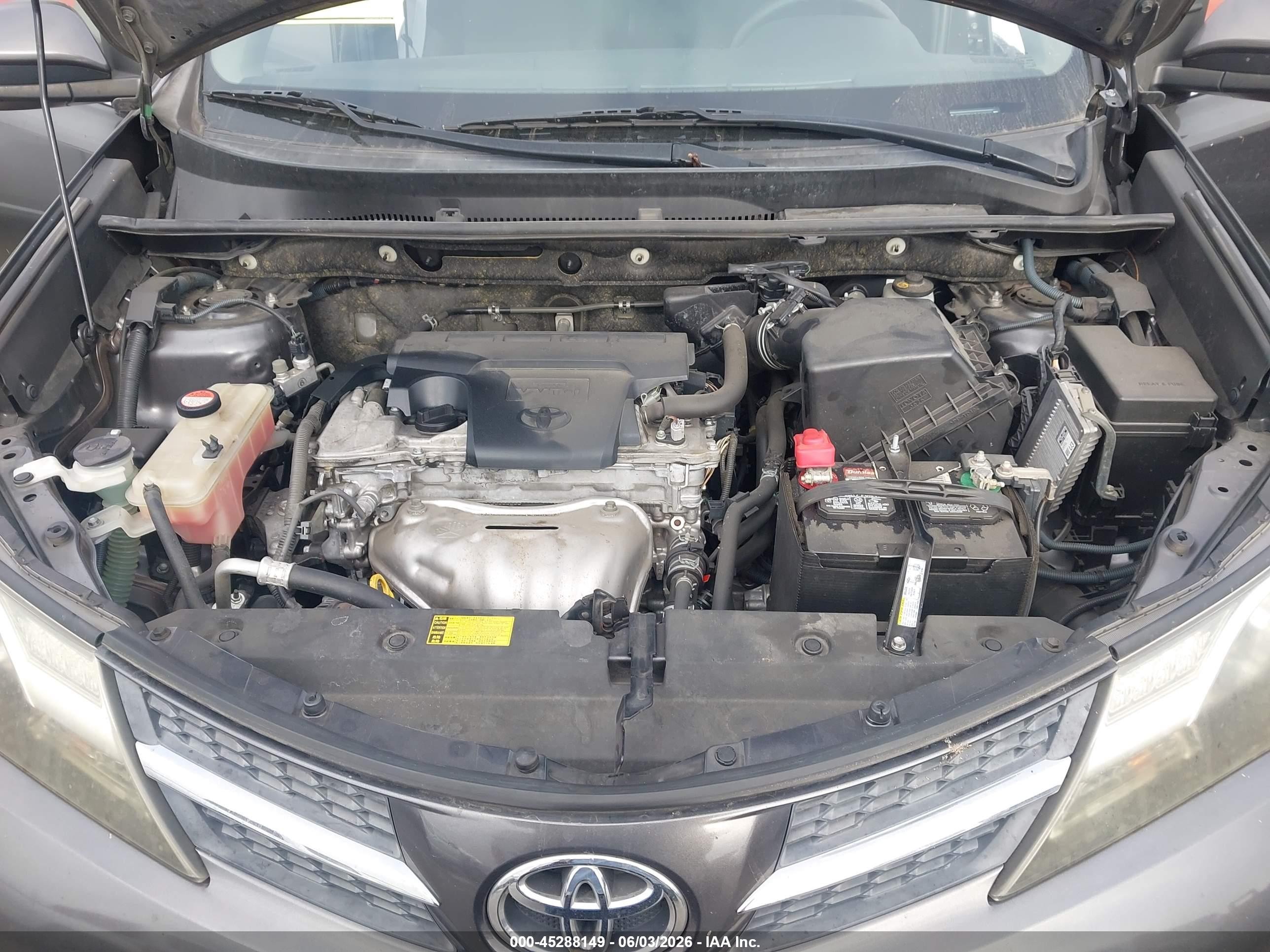 2015 Toyota Rav4 Xle Gray vin: JTMWFREV6FJ040989