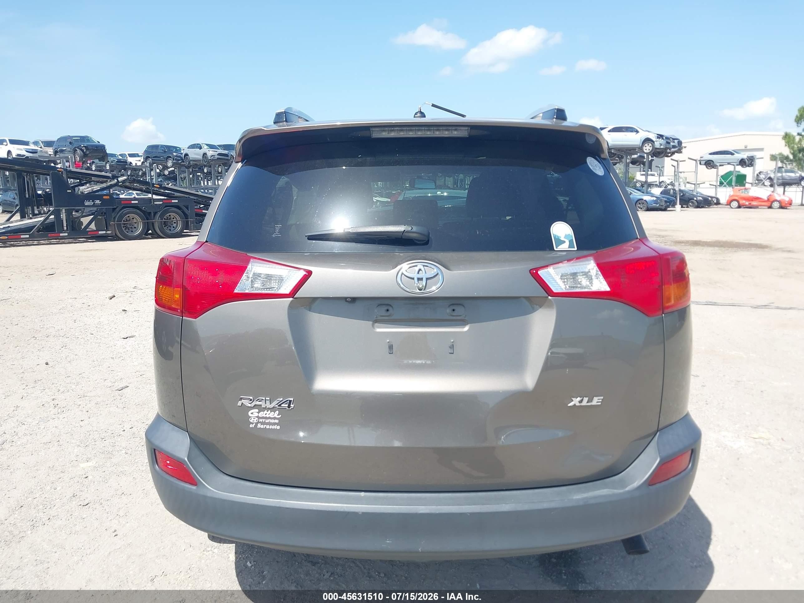2013 Toyota Rav4 Xle Gray vin: JTMWFREV7DD003185