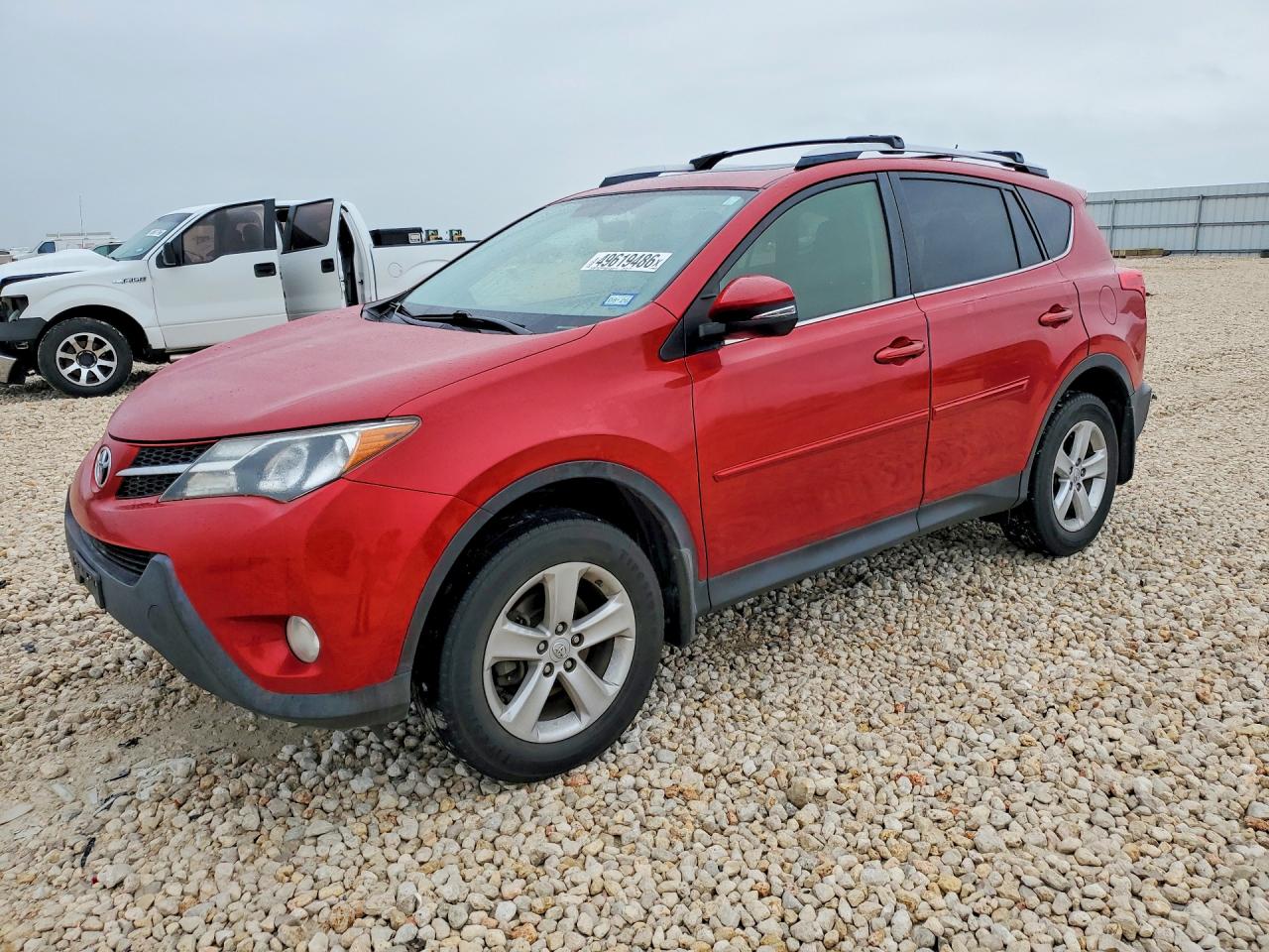 2014 Toyota Rav4 Xle Red vin: JTMWFREV7ED027696