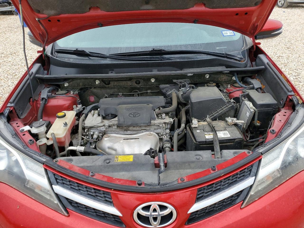 2014 Toyota Rav4 Xle Красный vin: JTMWFREV7ED027696