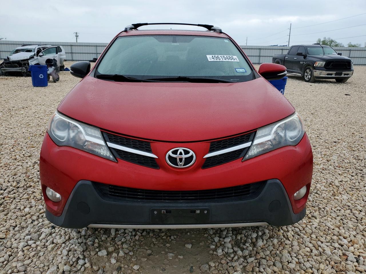 2014 Toyota Rav4 Xle Красный vin: JTMWFREV7ED027696