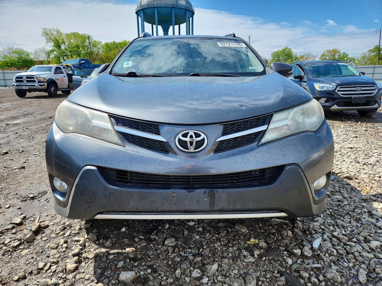 2014 Toyota Rav4 Xle Gray vin: JTMWFREV7ED041114