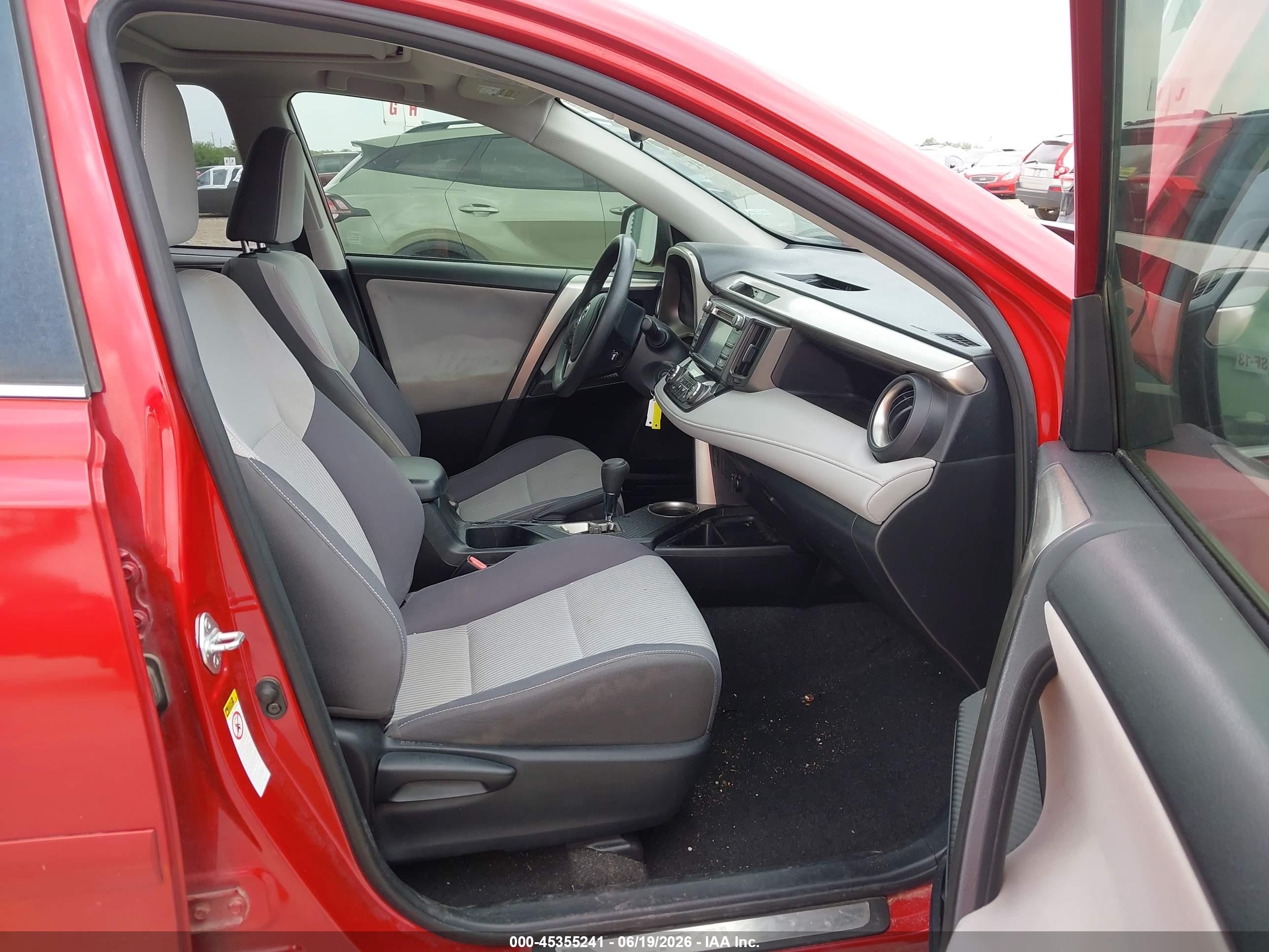 2014 Toyota Rav4 Xle Red vin: JTMWFREV7EJ012939