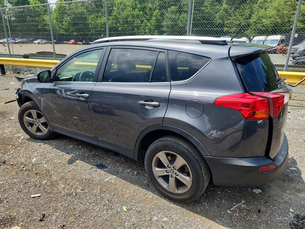 2015 Toyota Rav4 Xle Gray vin: JTMWFREV7FD076916
