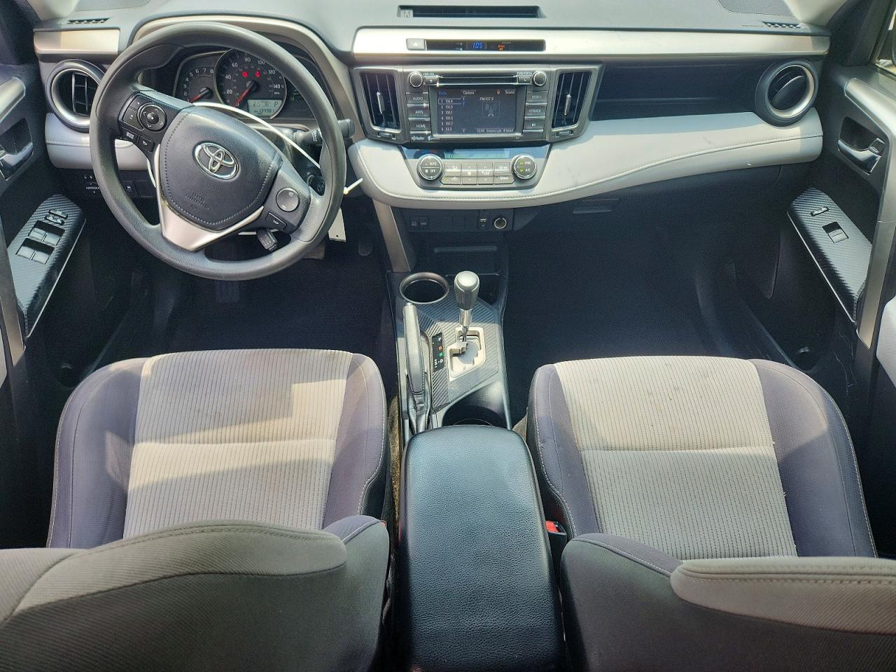 2015 Toyota Rav4 Xle Gray vin: JTMWFREV7FD076916