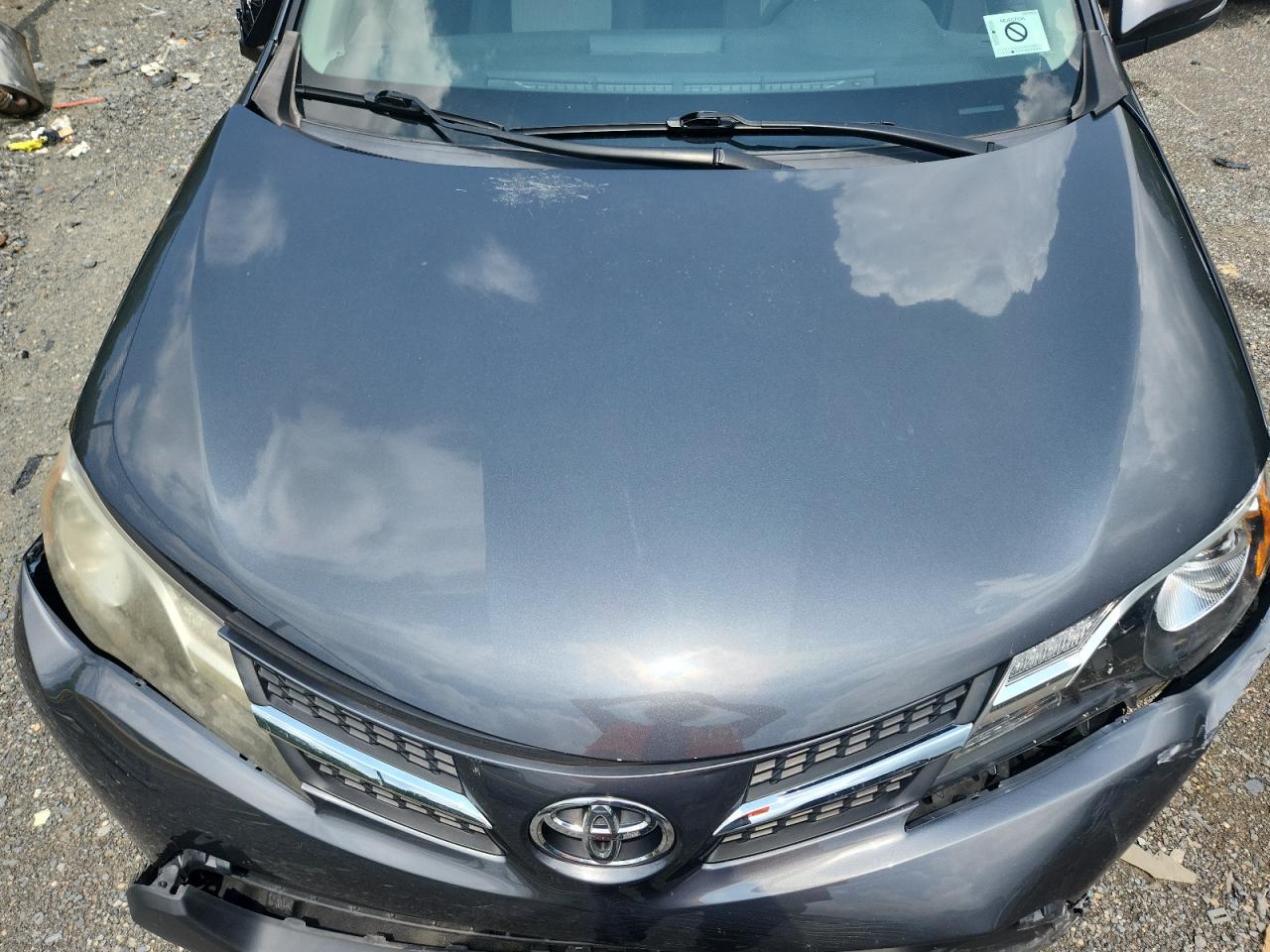 2015 Toyota Rav4 Xle Gray vin: JTMWFREV7FD076916