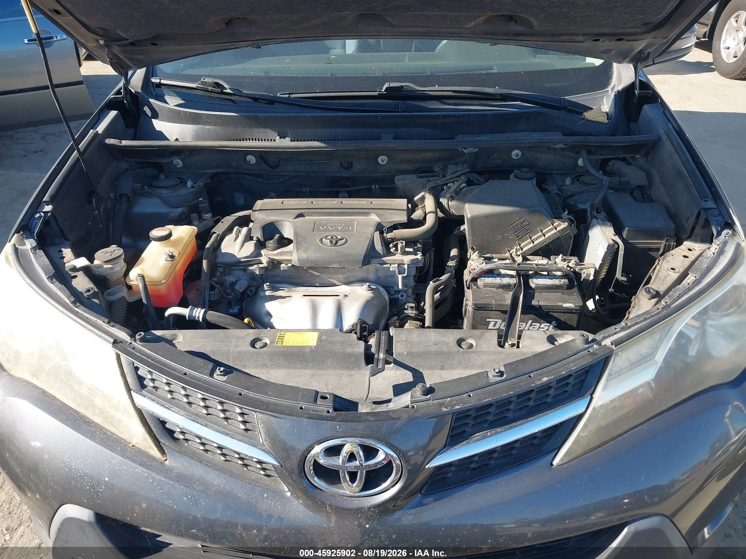 2015 Toyota Rav4 Xle Gray vin: JTMWFREV7FJ042265