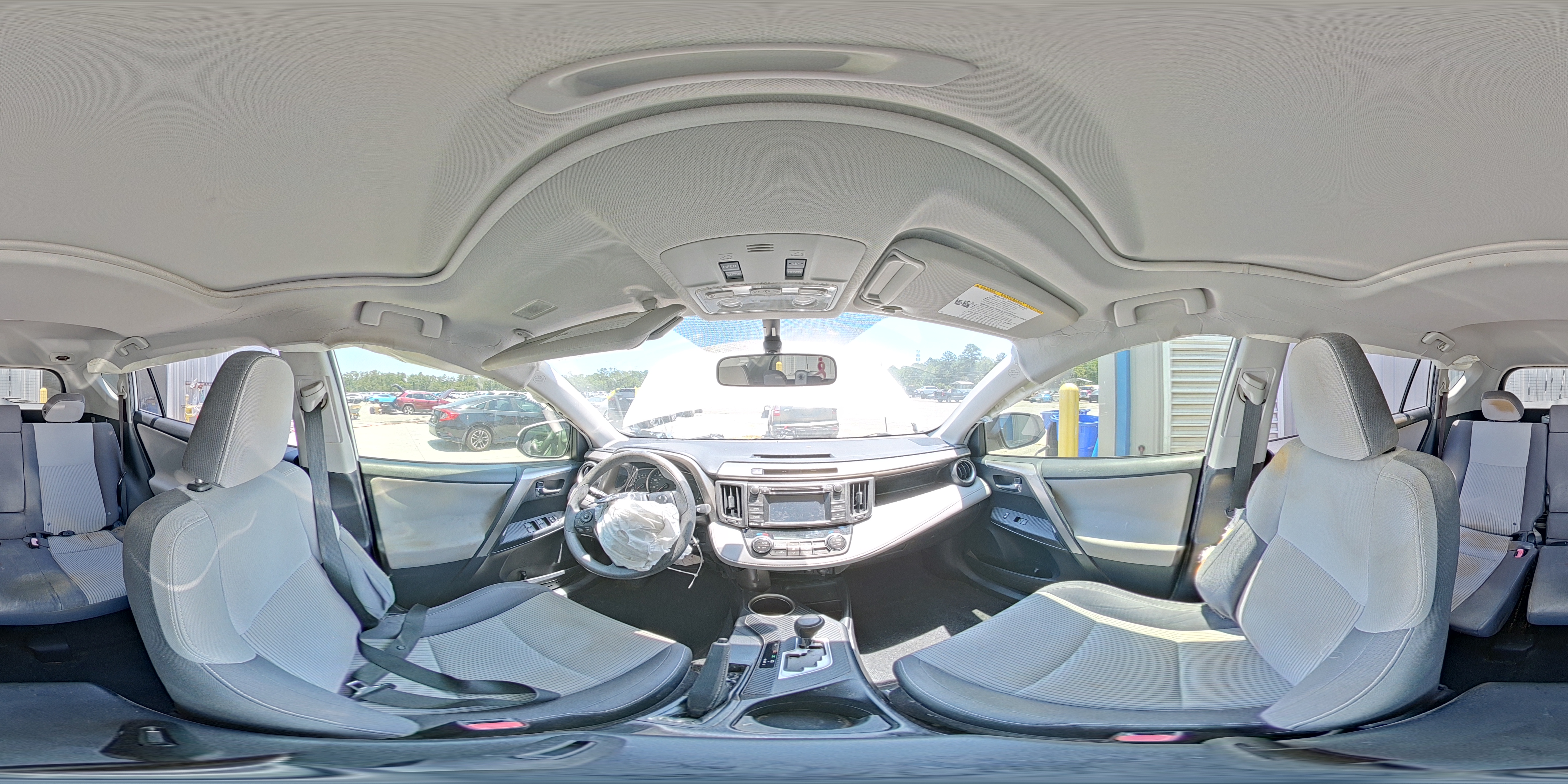 2015 Toyota Rav4 Xle White vin: JTMWFREV7FJ053136