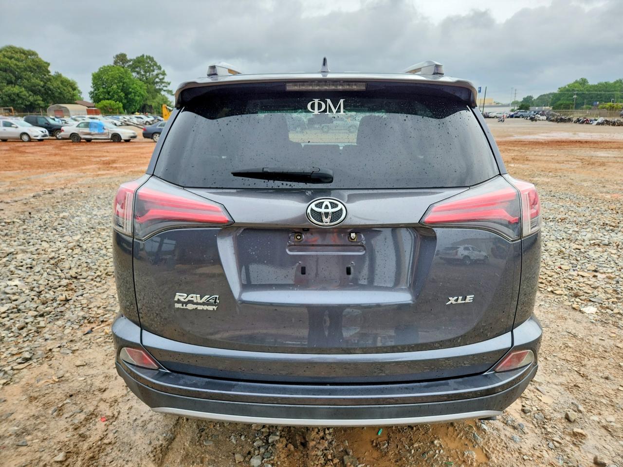 2018 Toyota Rav4 Xle Gray vin: JTMWFREV7JD120261