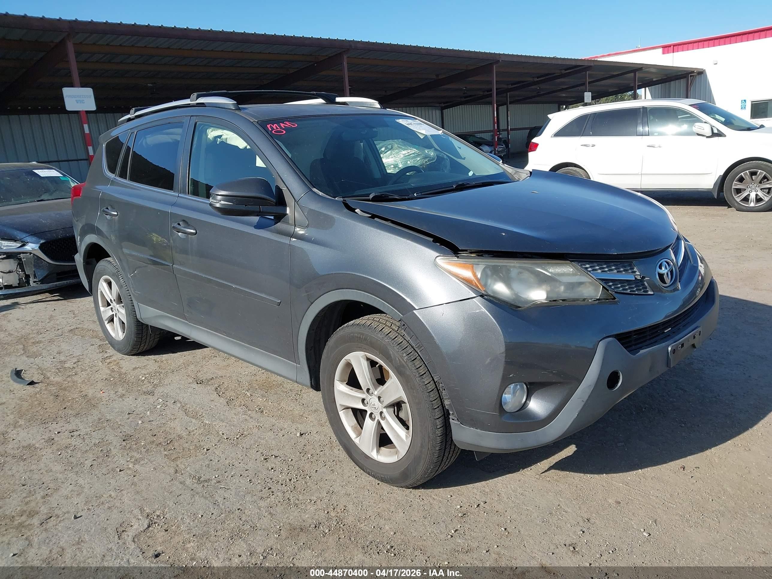 2013 Toyota Rav4 Xle Gray vin: JTMWFREV8DD005821