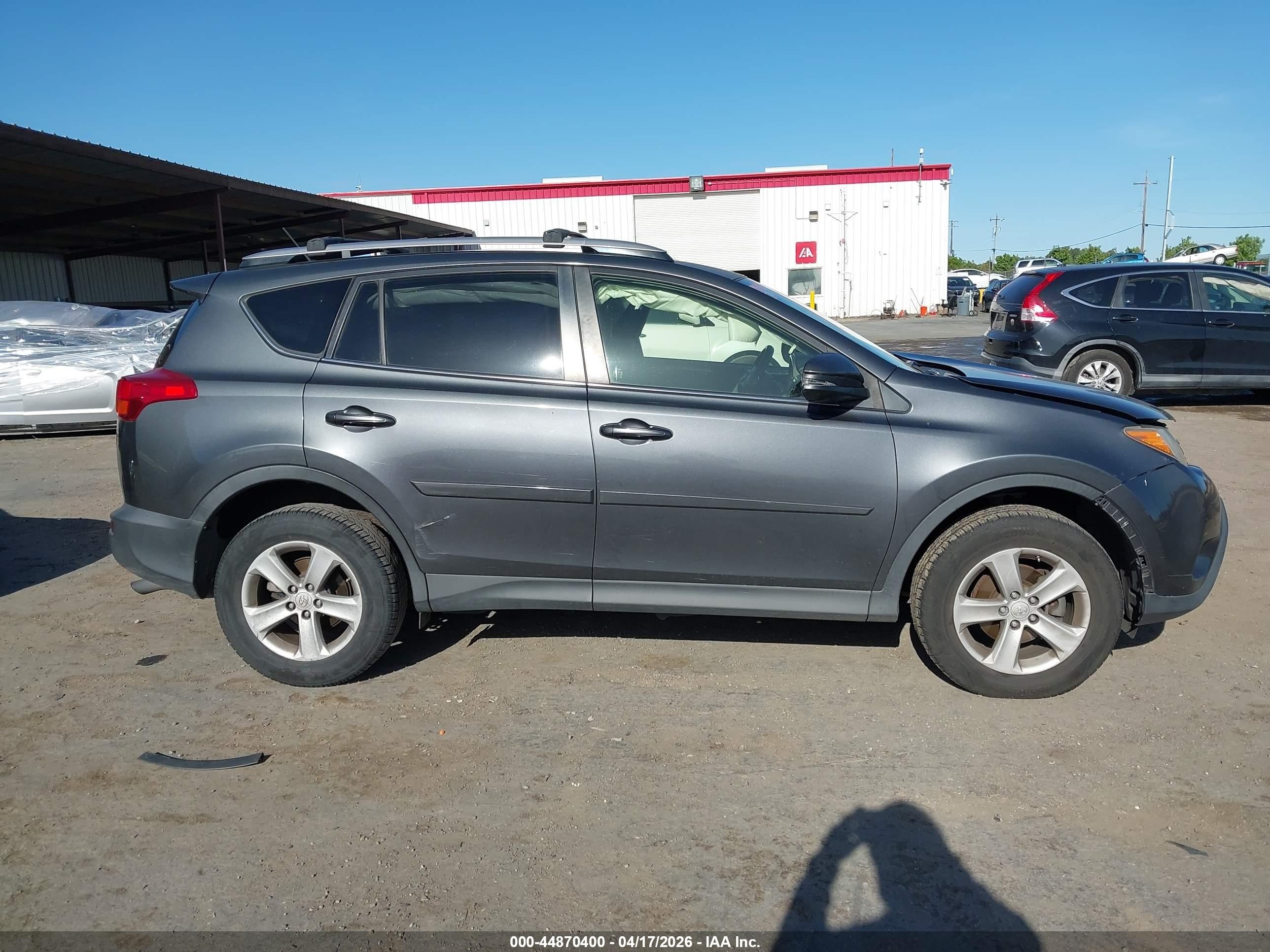 2013 Toyota Rav4 Xle Gray vin: JTMWFREV8DD005821