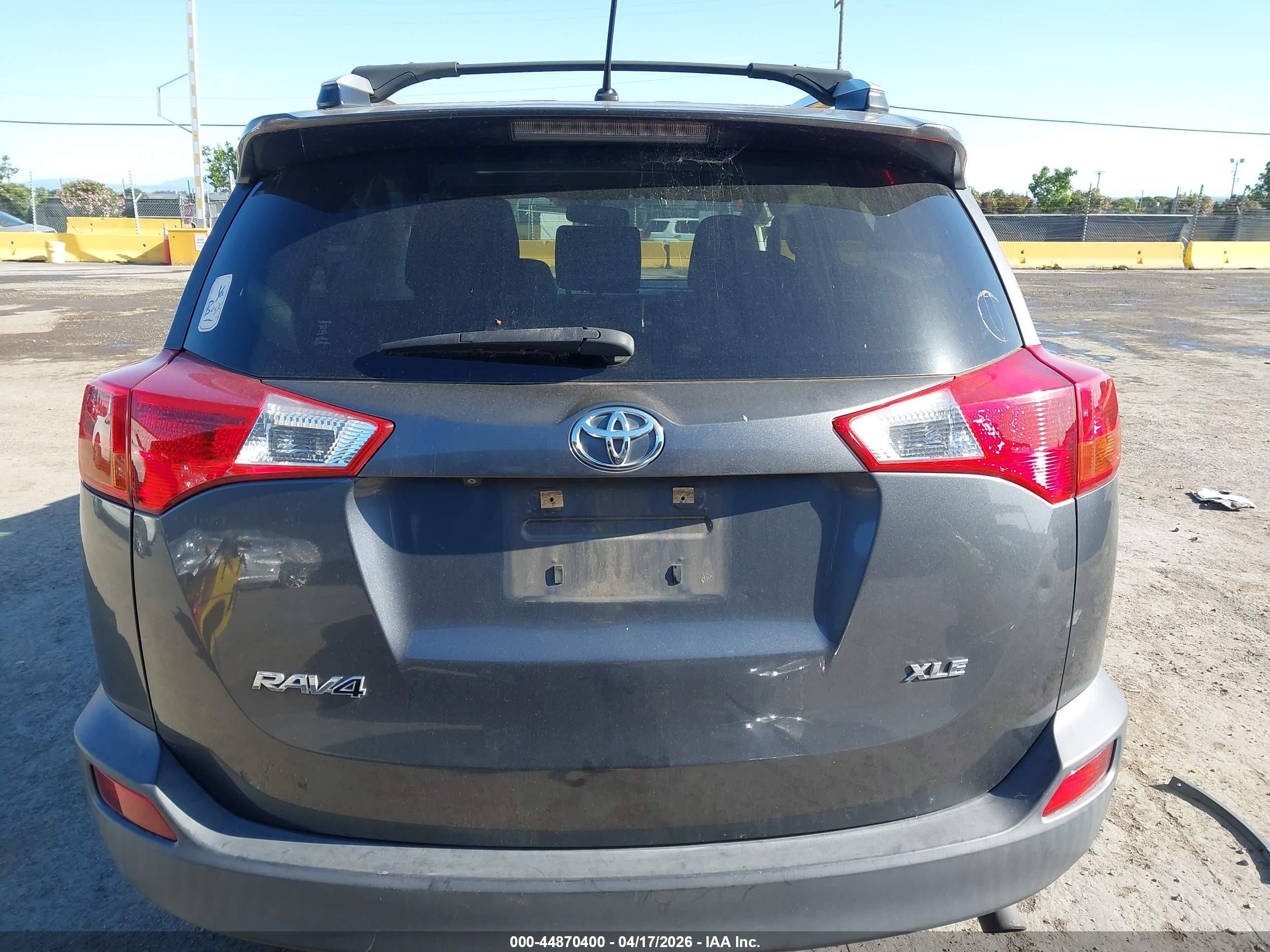 2013 Toyota Rav4 Xle Gray vin: JTMWFREV8DD005821