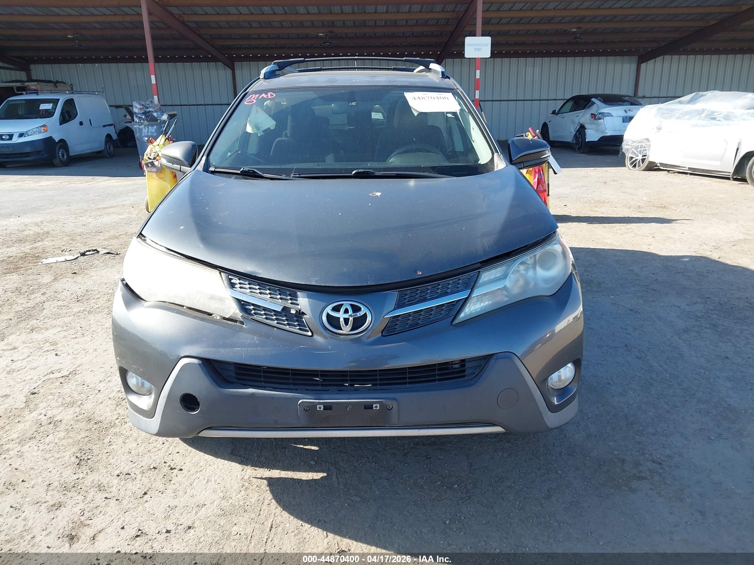 2013 Toyota Rav4 Xle Gray vin: JTMWFREV8DD005821
