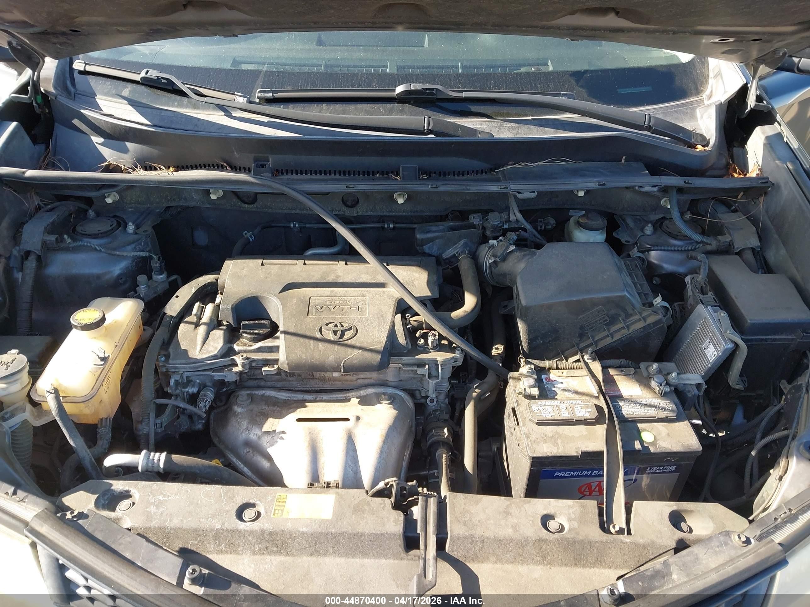 2013 Toyota Rav4 Xle Gray vin: JTMWFREV8DD005821