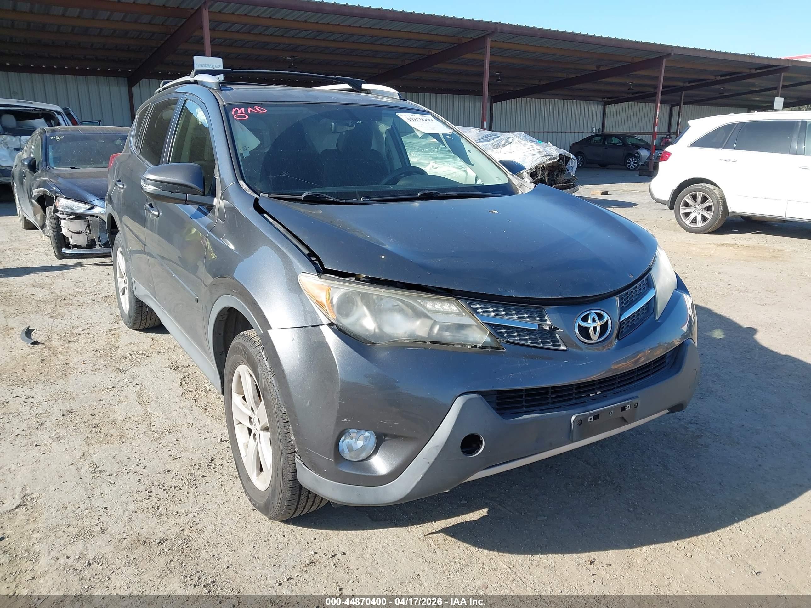 2013 Toyota Rav4 Xle Gray vin: JTMWFREV8DD005821