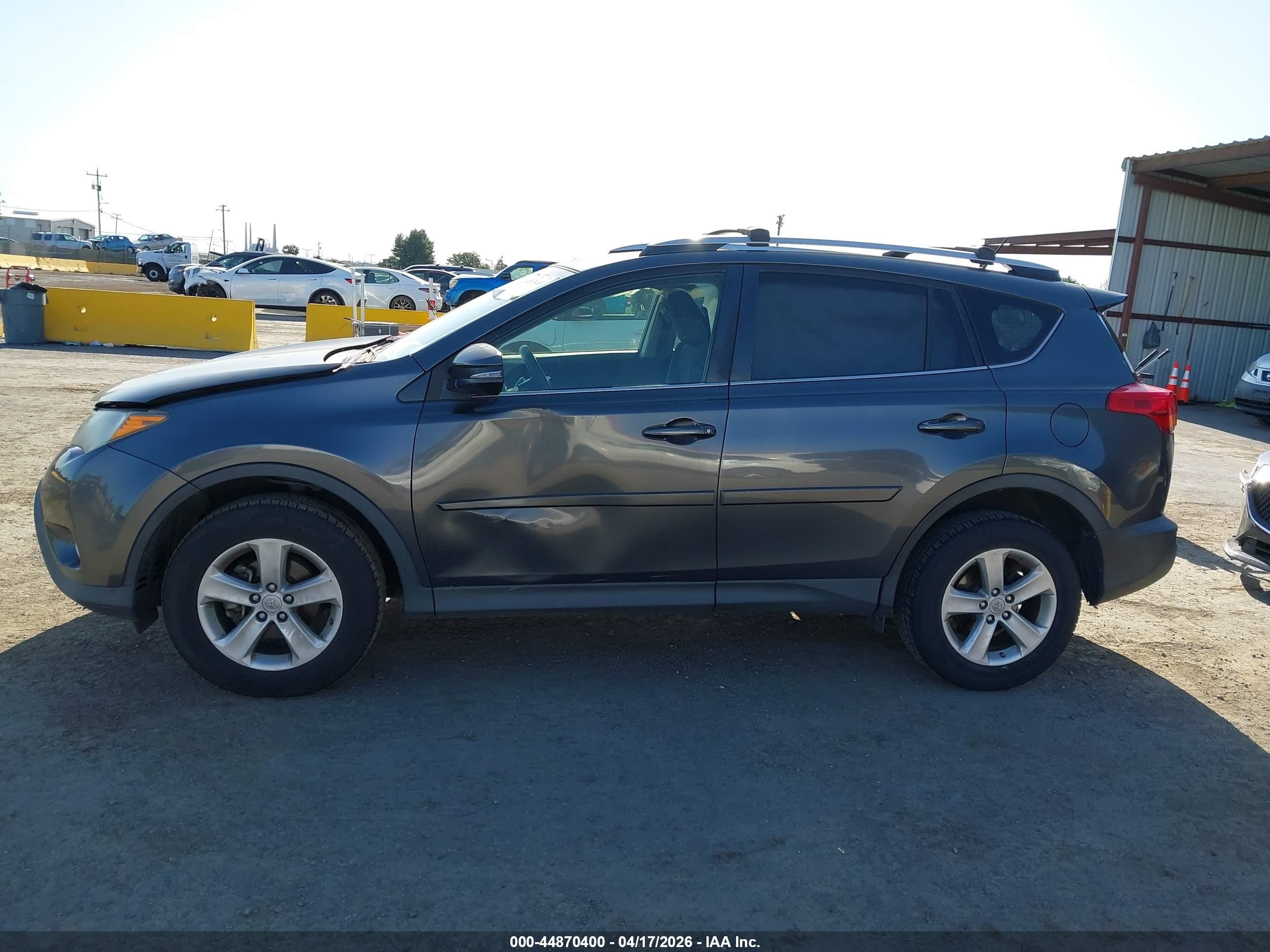 2013 Toyota Rav4 Xle Gray vin: JTMWFREV8DD005821