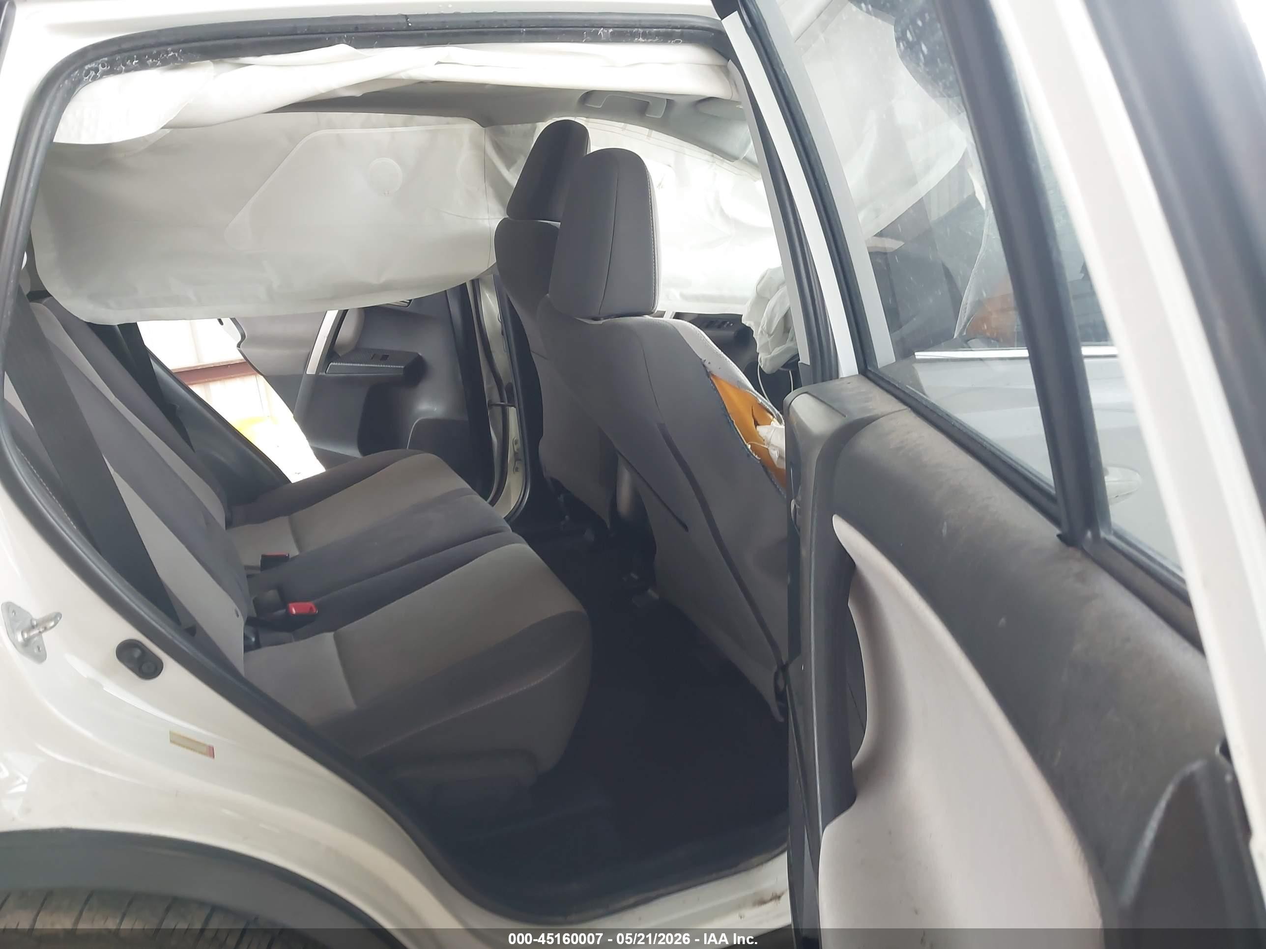 2014 Toyota Rav4 Xle White vin: JTMWFREV8EJ008480