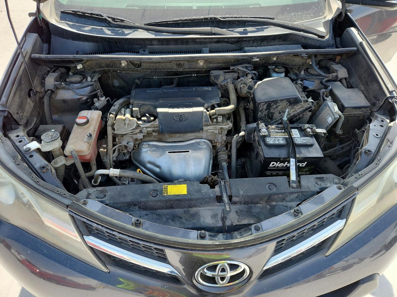 2014 Toyota Rav4 Xle Gray vin: JTMWFREV8EJ008799