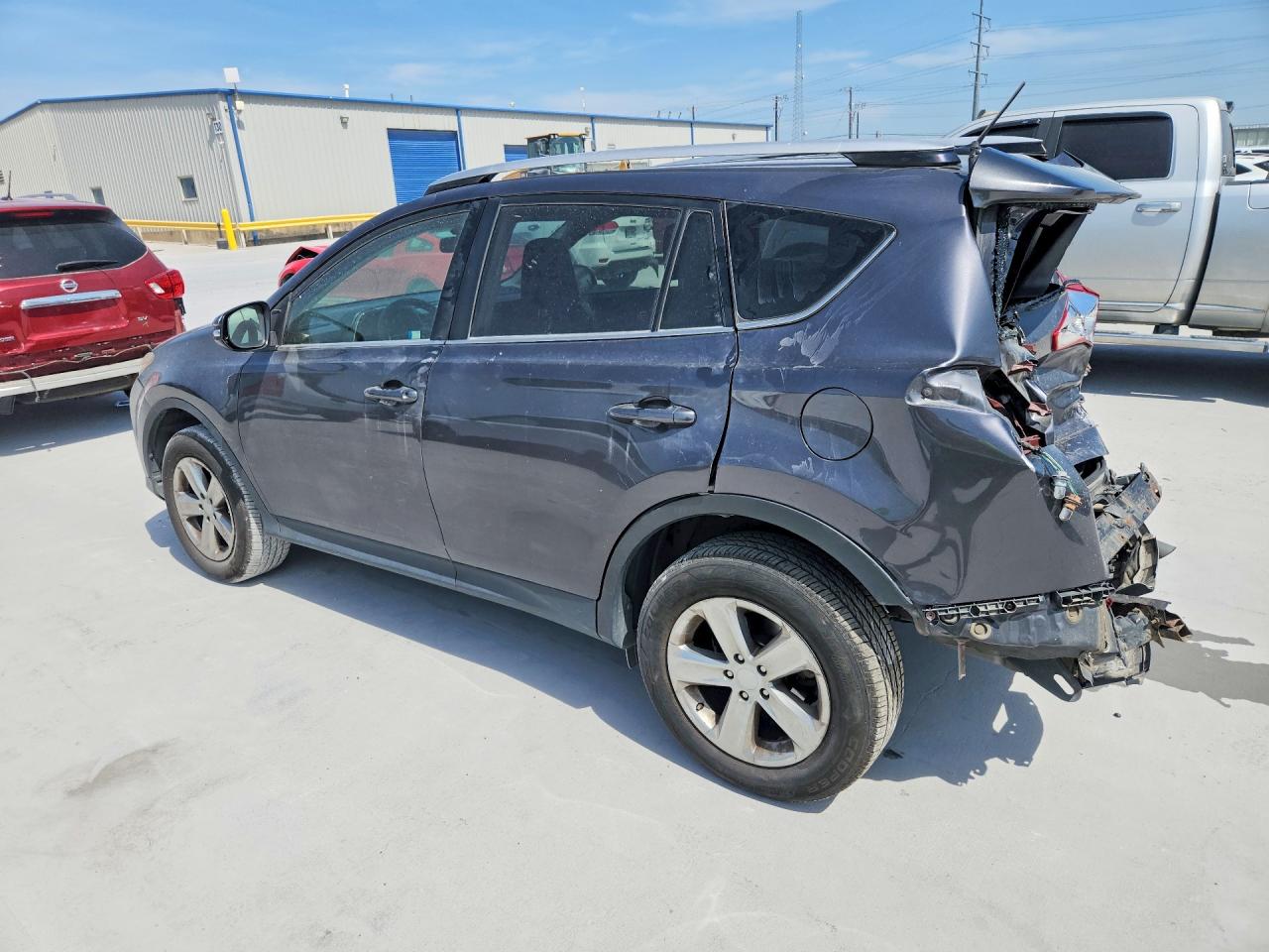 2014 Toyota Rav4 Xle Gray vin: JTMWFREV8EJ008799