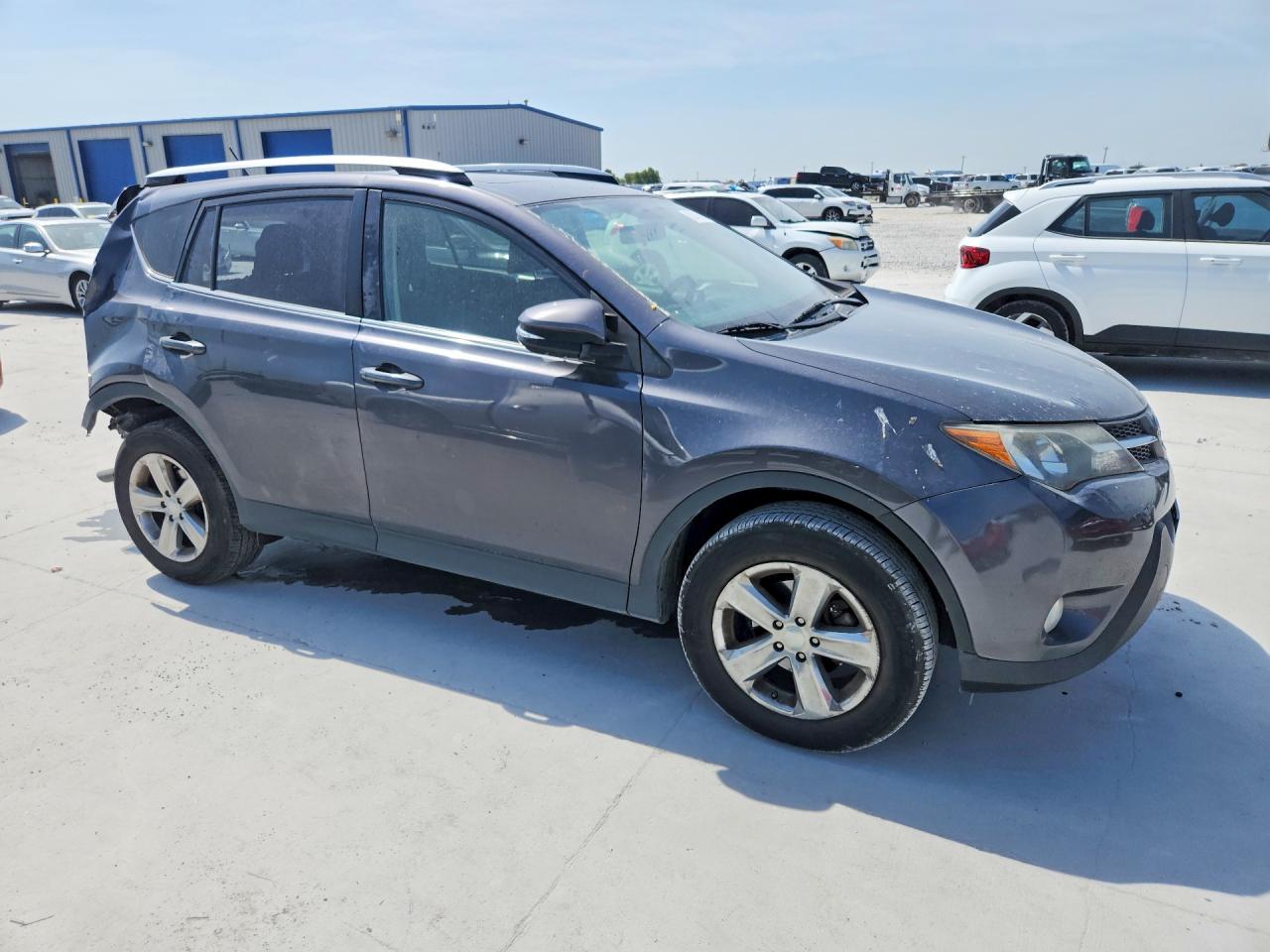 2014 Toyota Rav4 Xle Gray vin: JTMWFREV8EJ008799