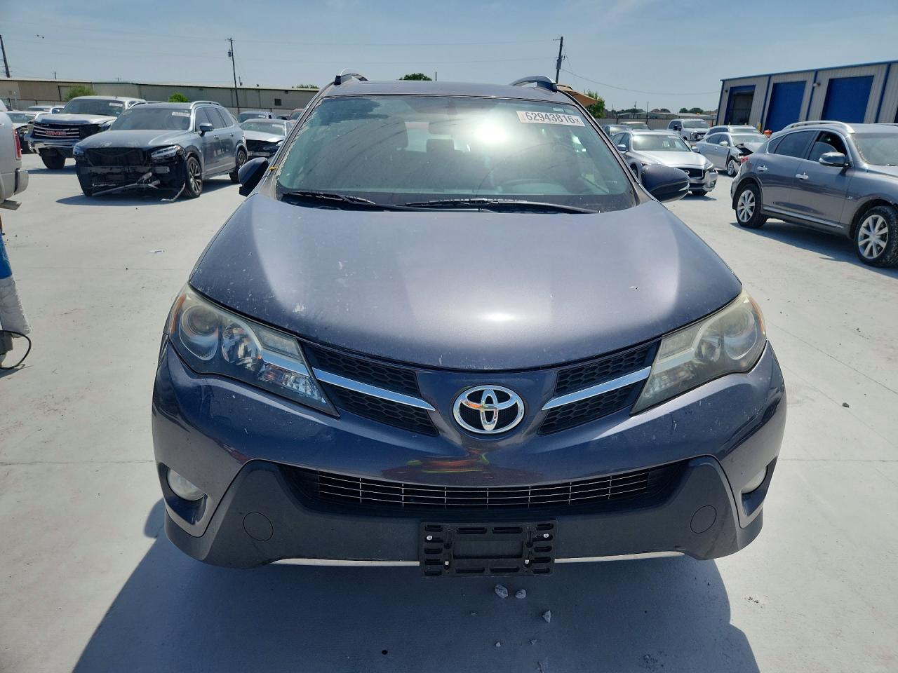 2014 Toyota Rav4 Xle Gray vin: JTMWFREV8EJ008799