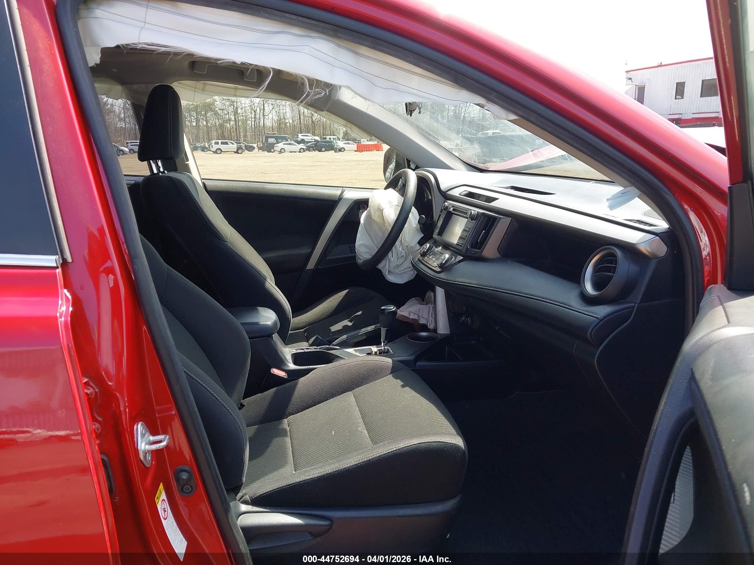 2014 Toyota Rav4 Xle Red vin: JTMWFREV8EJ022573