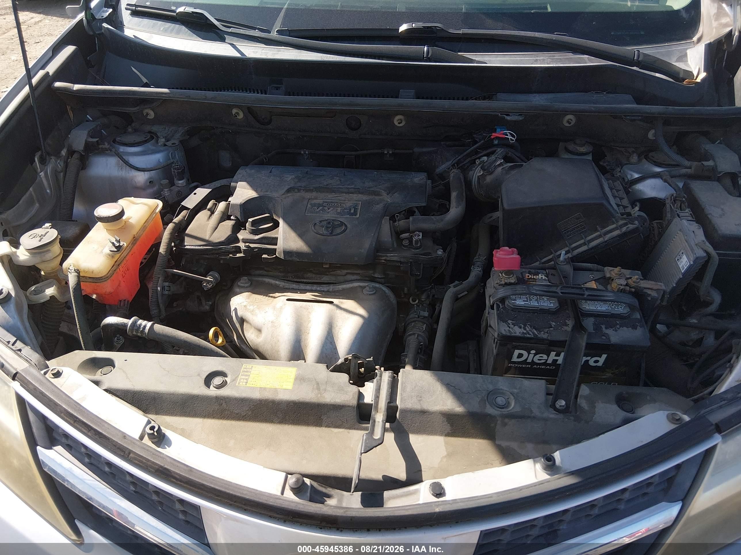 2015 Toyota Rav4 Xle Silver vin: JTMWFREV8FJ044056