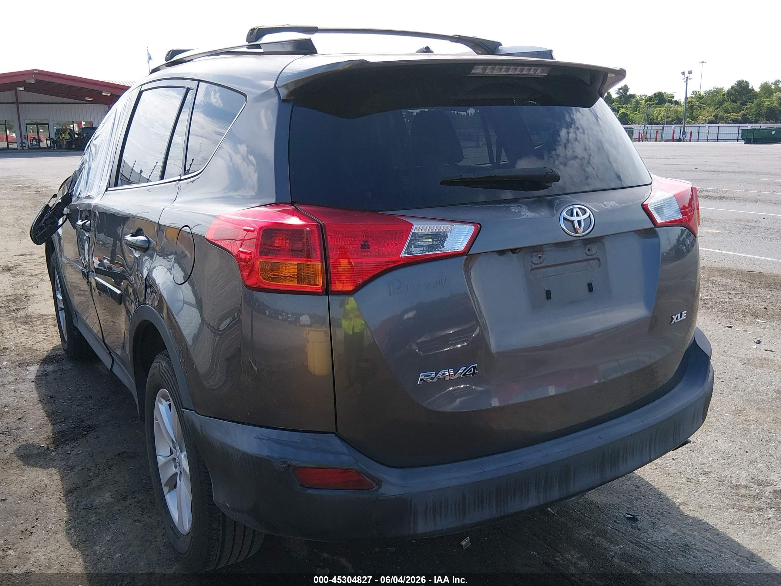 2013 Toyota Rav4 Xle Gray vin: JTMWFREV9D5012609