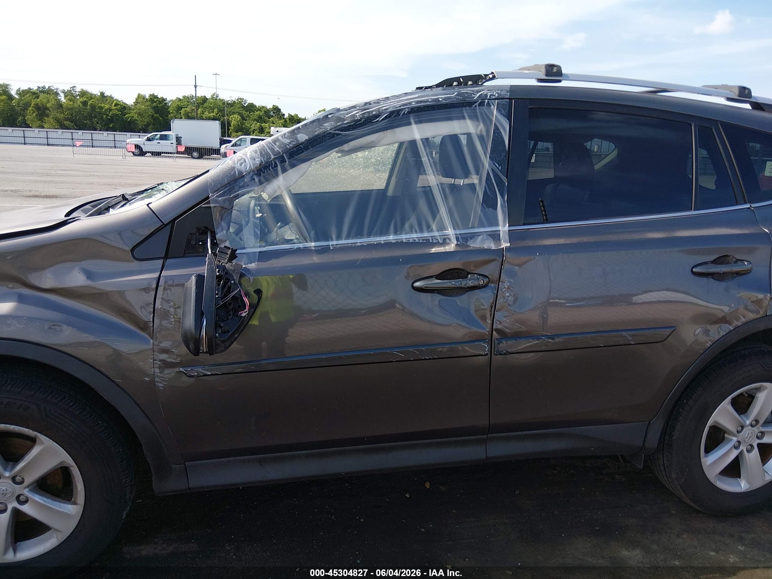 2013 Toyota Rav4 Xle Gray vin: JTMWFREV9D5012609