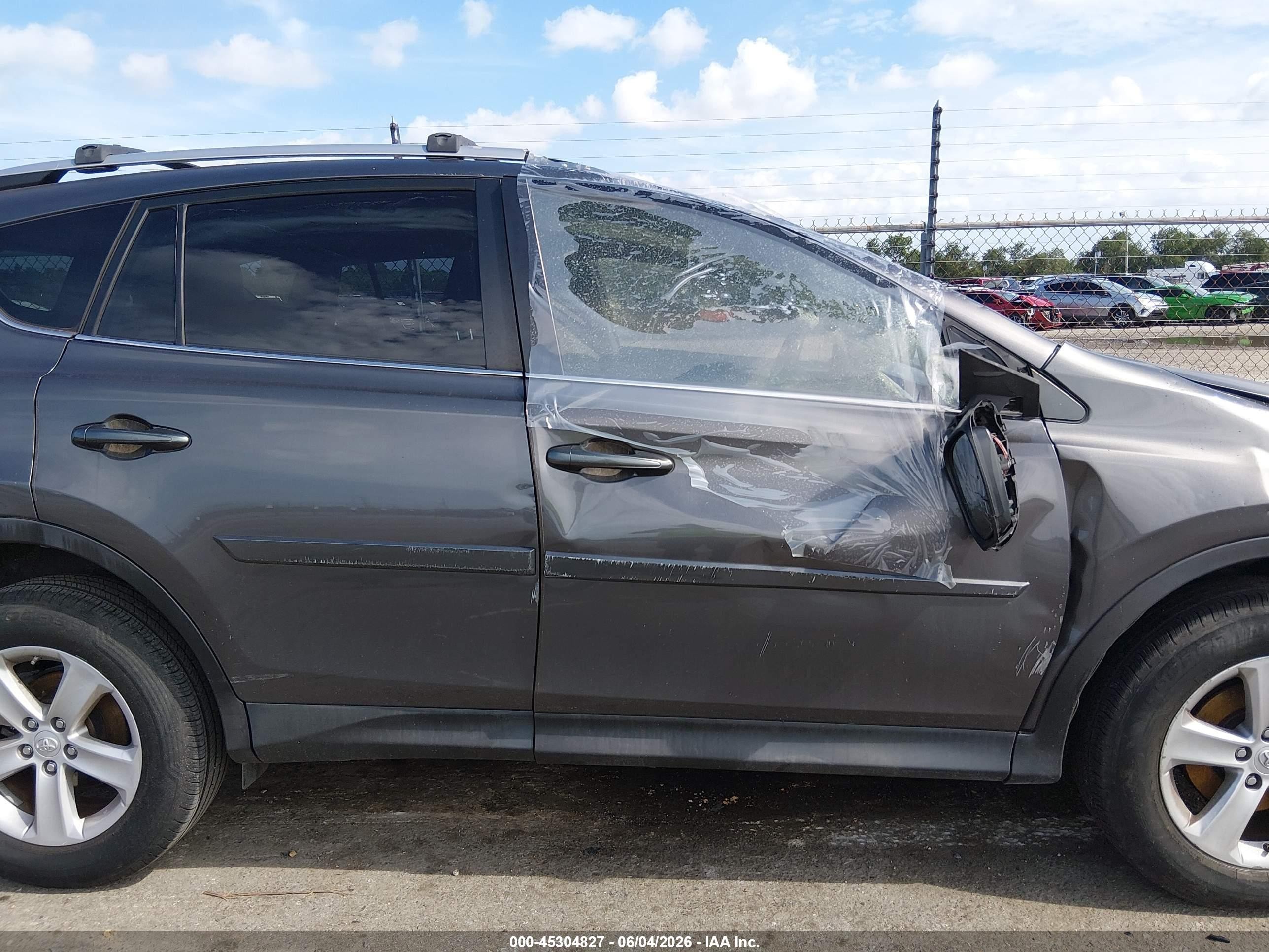 2013 Toyota Rav4 Xle Gray vin: JTMWFREV9D5012609
