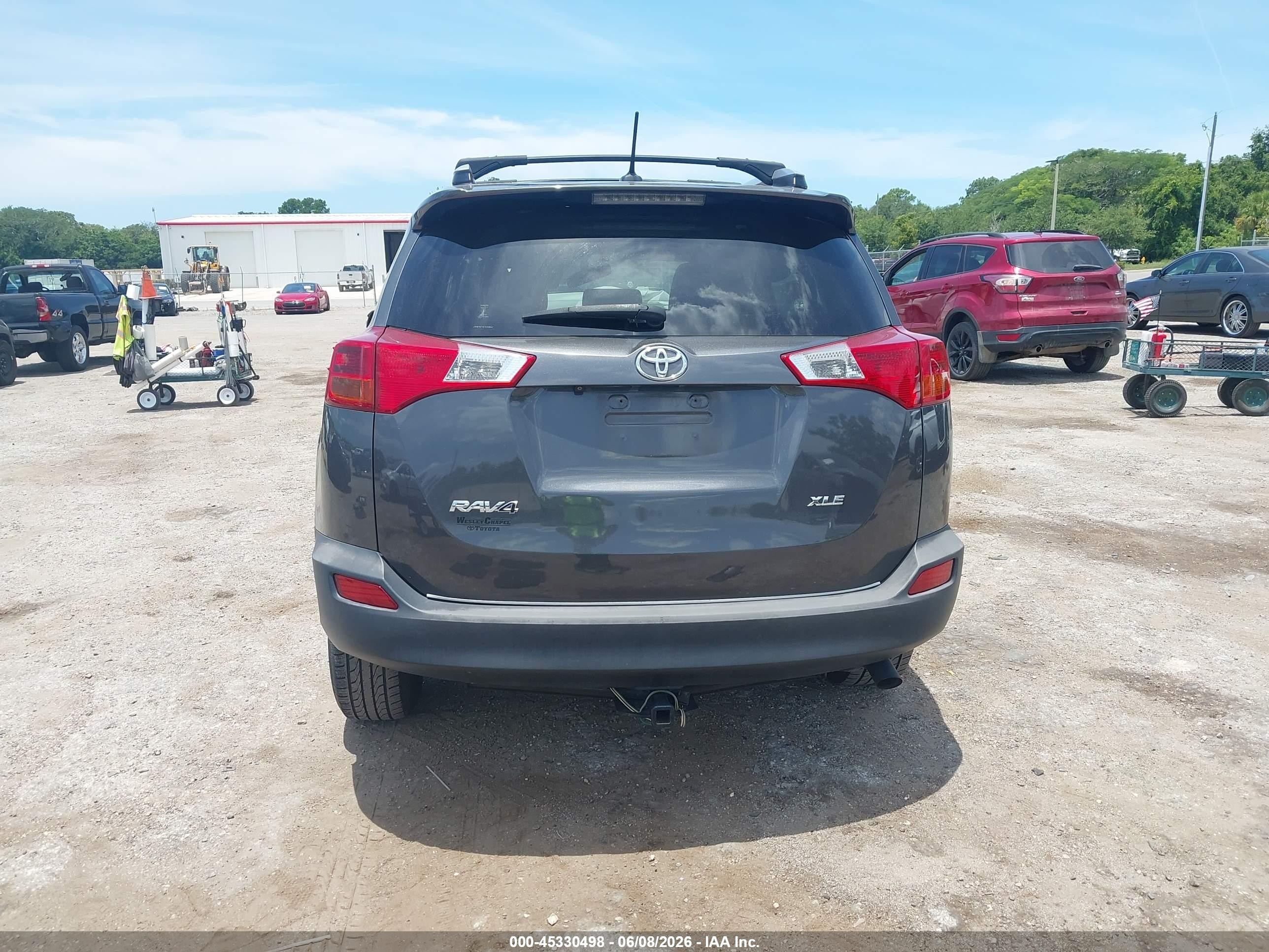 2015 Toyota Rav4 Xle Gray vin: JTMWFREV9FD069952