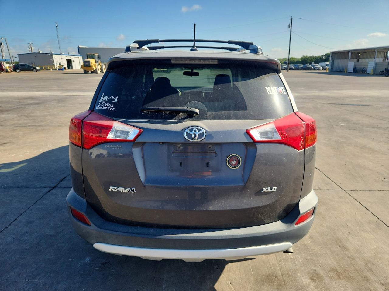 2015 Toyota Rav4 Xle Gray vin: JTMWFREV9FJ038895