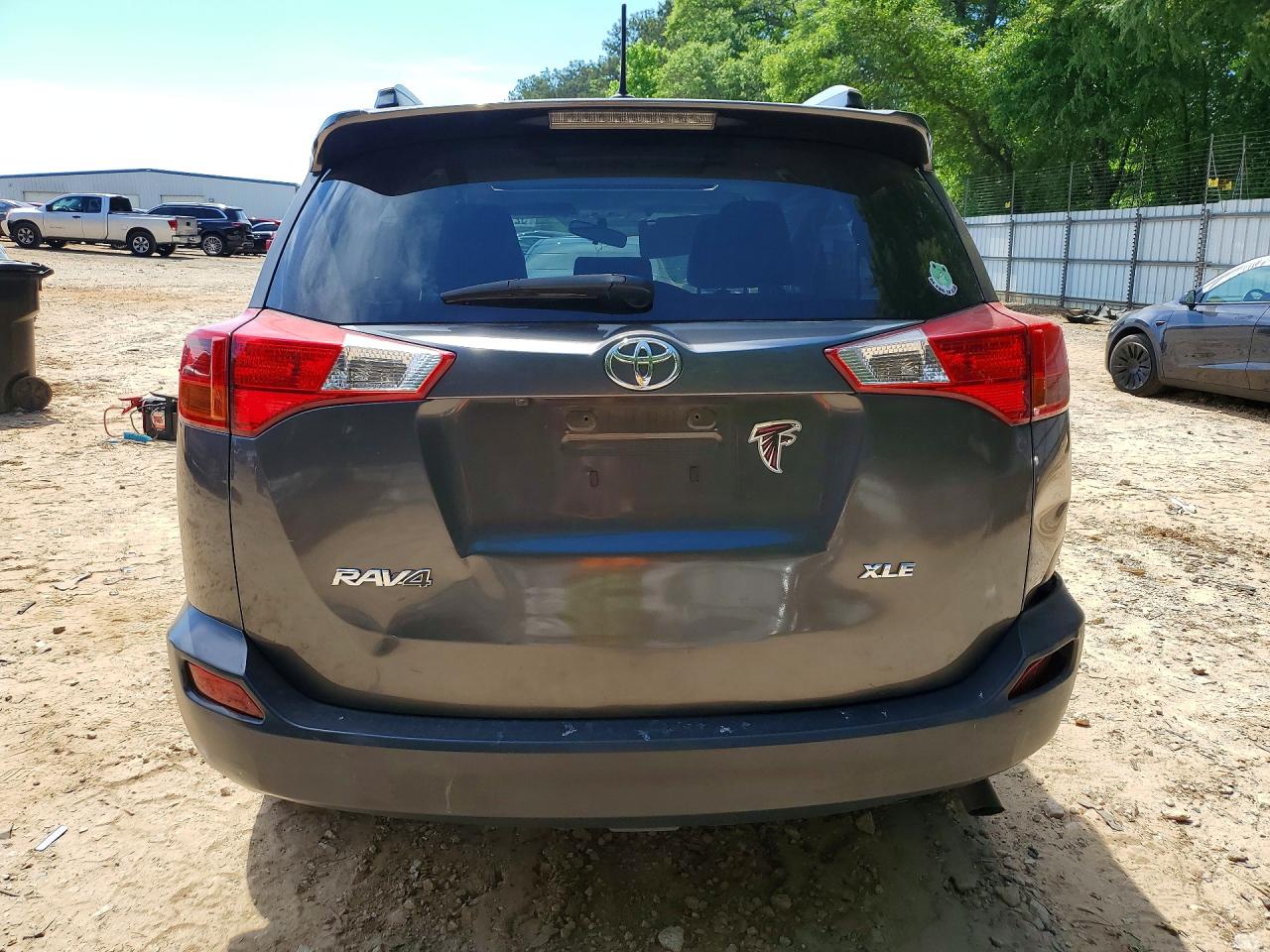 2015 Toyota Rav4 Xle Gray vin: JTMWFREV9FJ040789