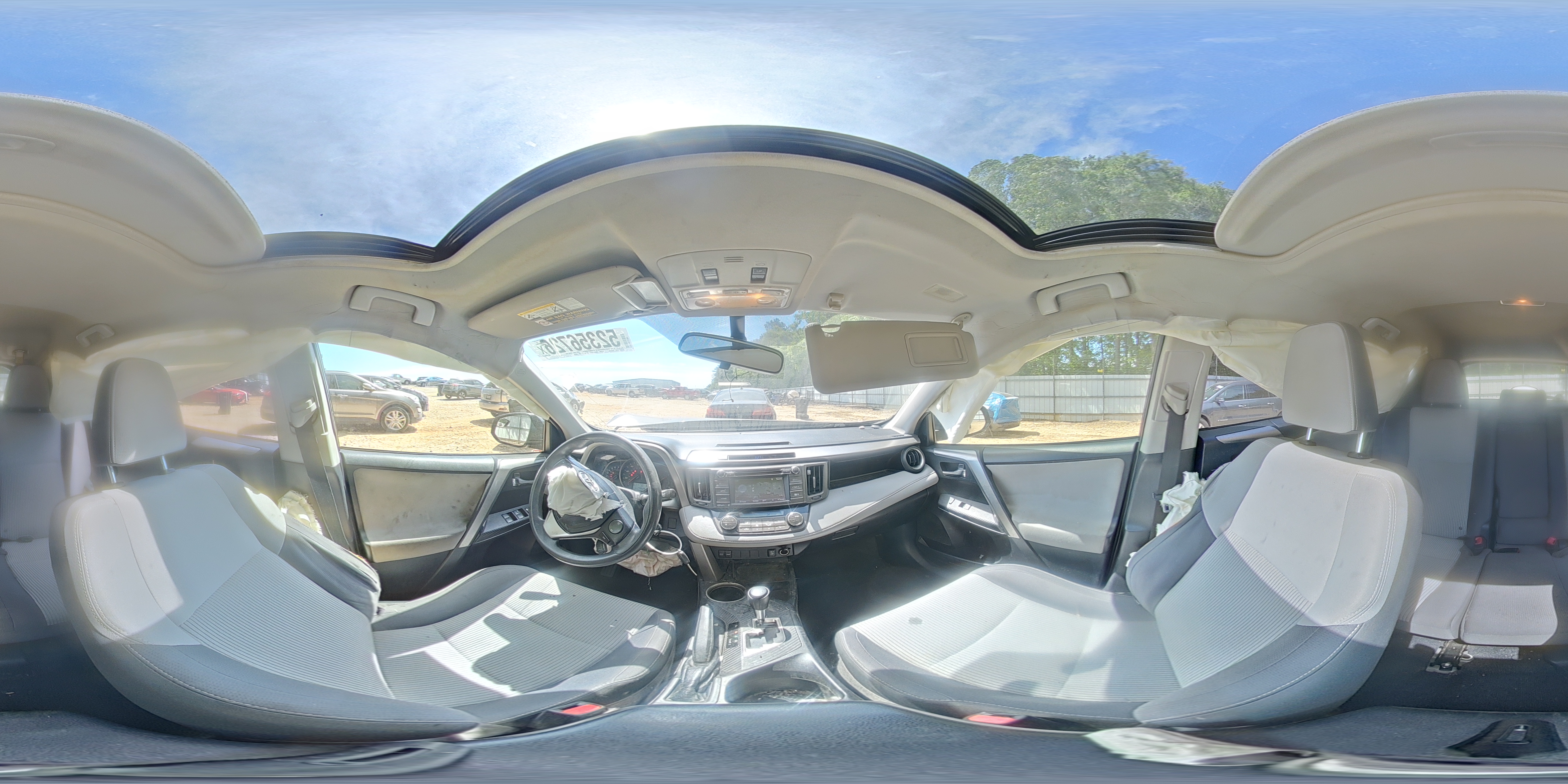 2015 Toyota Rav4 Xle Gray vin: JTMWFREV9FJ040789