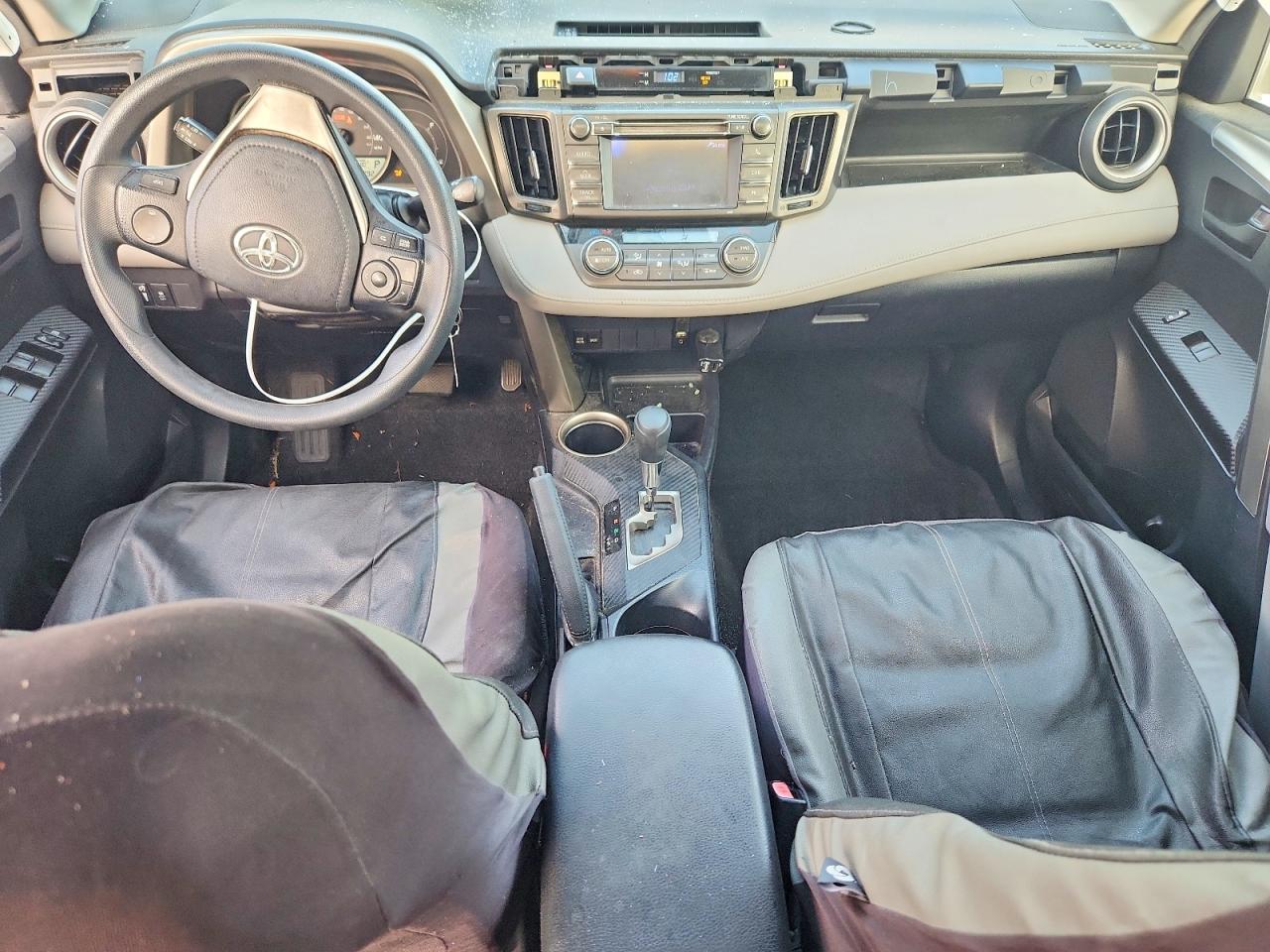 2013 Toyota Rav4 Xle White vin: JTMWFREVXD5016278