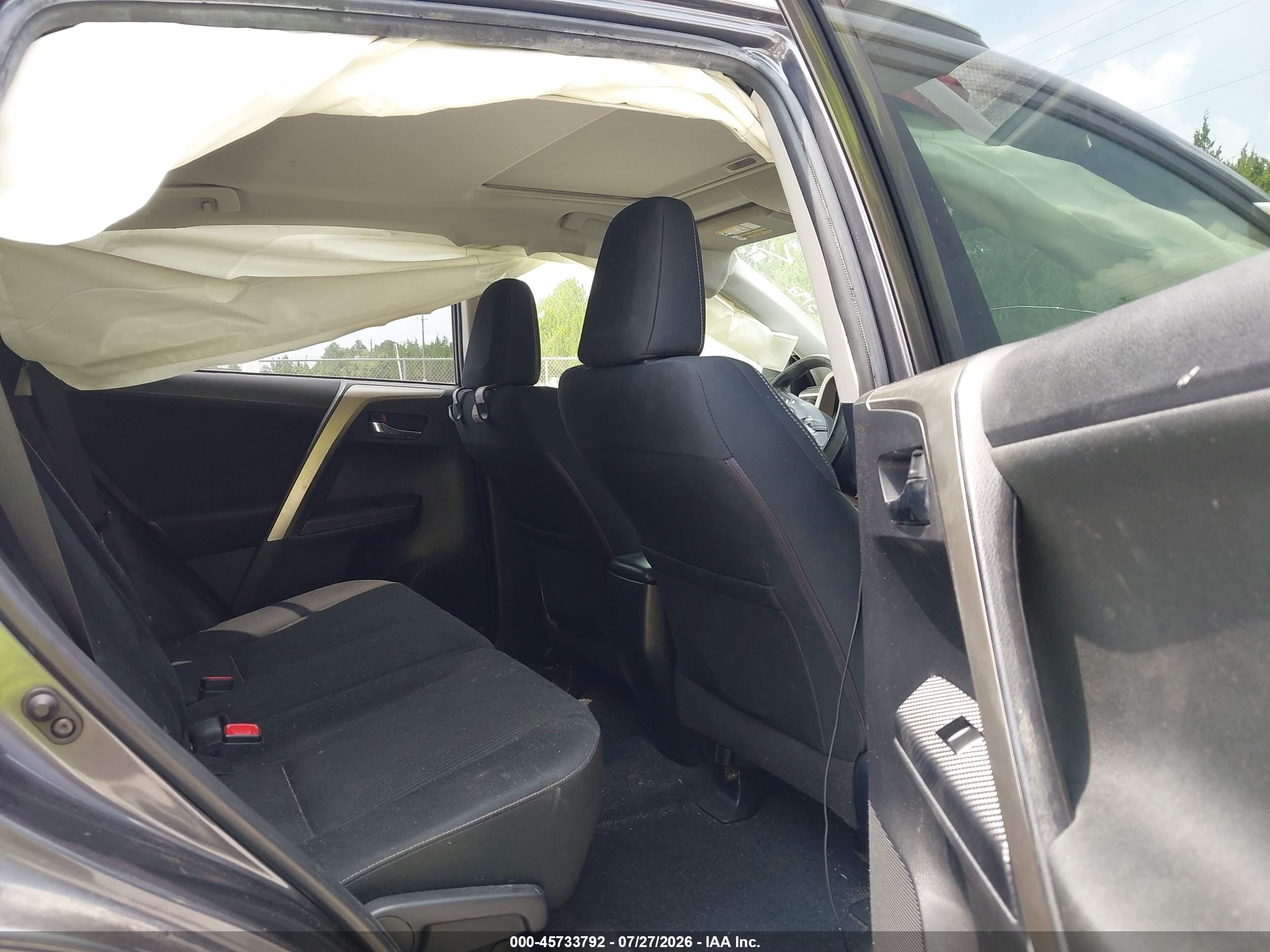 2014 Toyota Rav4 Xle Gray vin: JTMWFREVXEJ010487