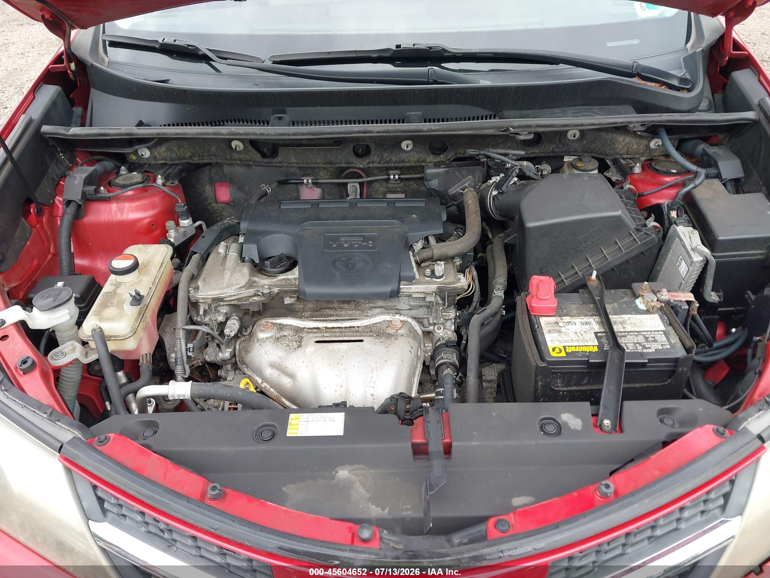 2015 Toyota Rav4 Xle Red vin: JTMWFREVXFD076232