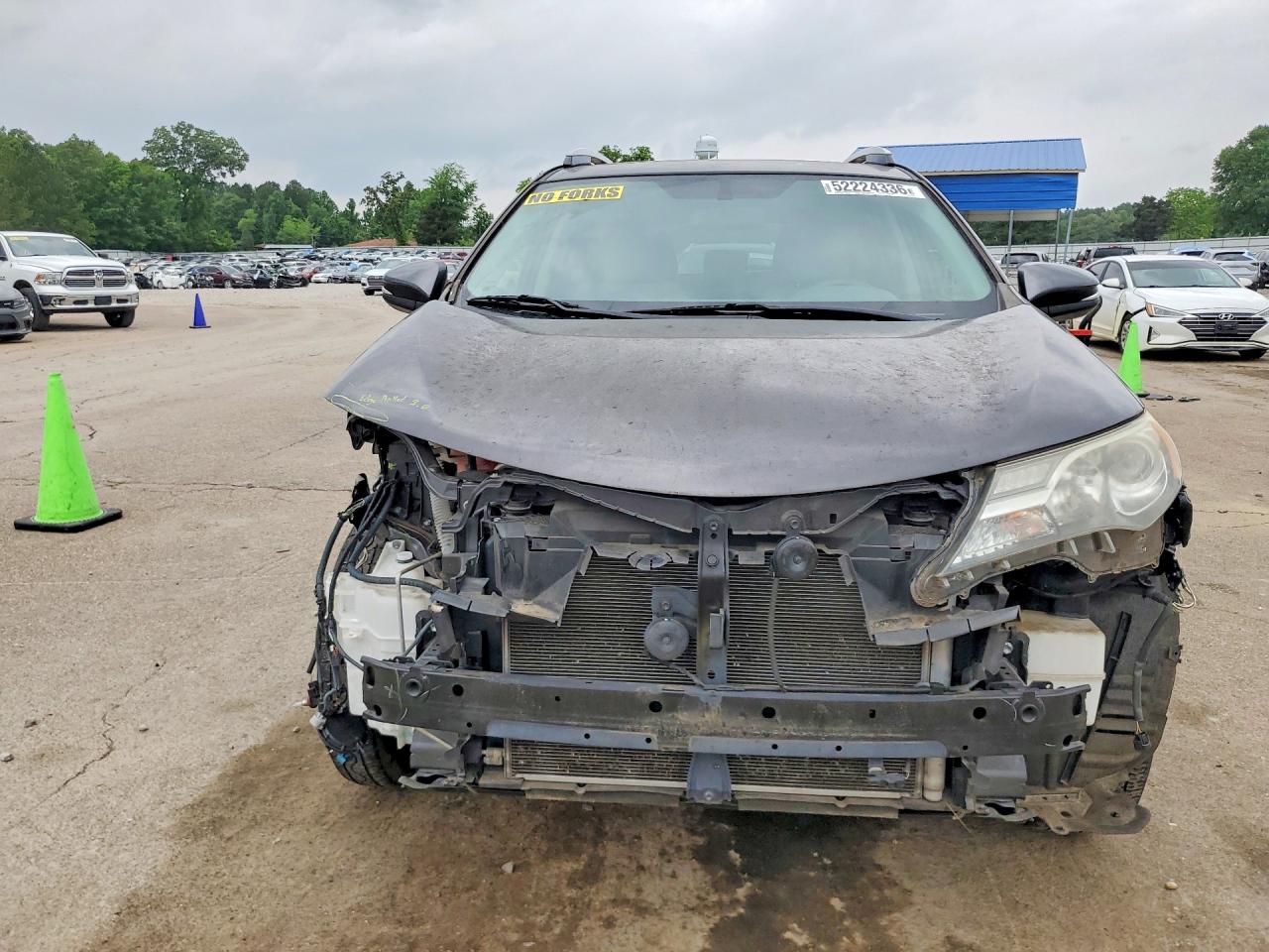 2015 Toyota Rav4 Xle Gray vin: JTMWFREVXFJ024584