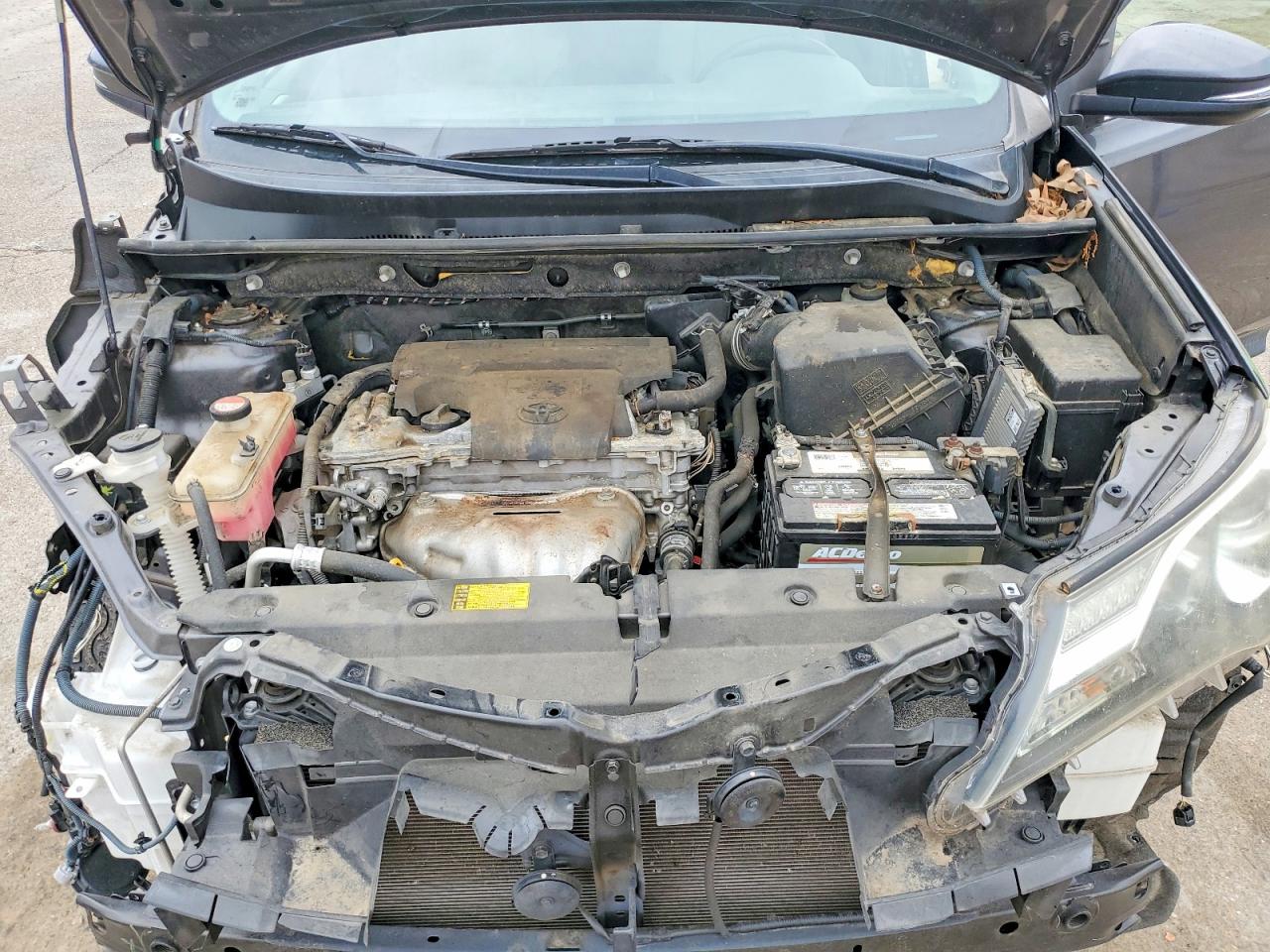 2015 Toyota Rav4 Xle Gray vin: JTMWFREVXFJ024584