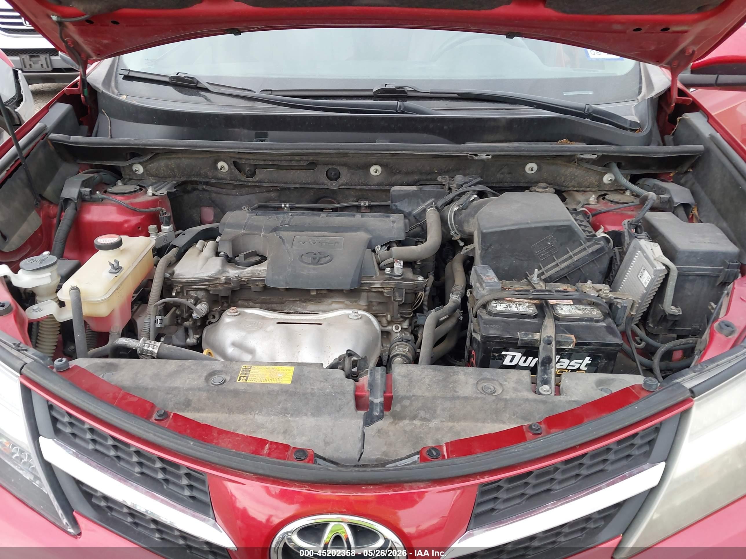 2015 Toyota Rav4 Xle Red vin: JTMWFREVXFJ038565