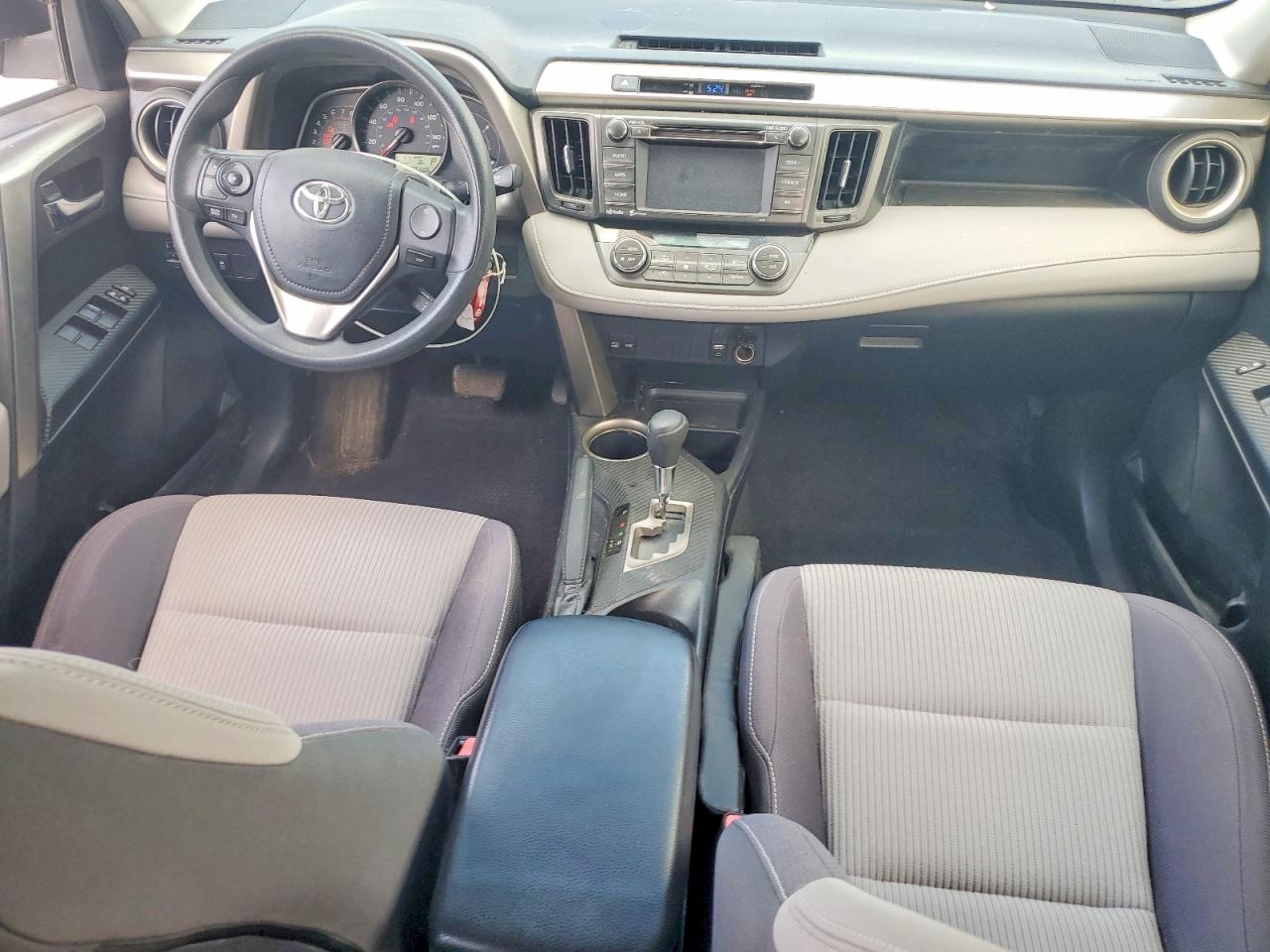 2015 Toyota Rav4 Xle Silver vin: JTMWFREVXFJ056404