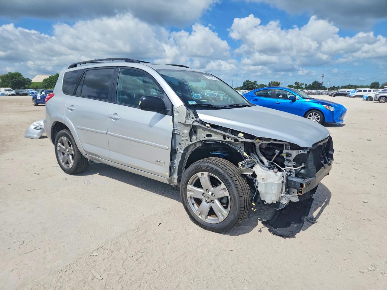 2010 Toyota Rav4 Sport Серебряный vin: JTMWK4DV1A5027178