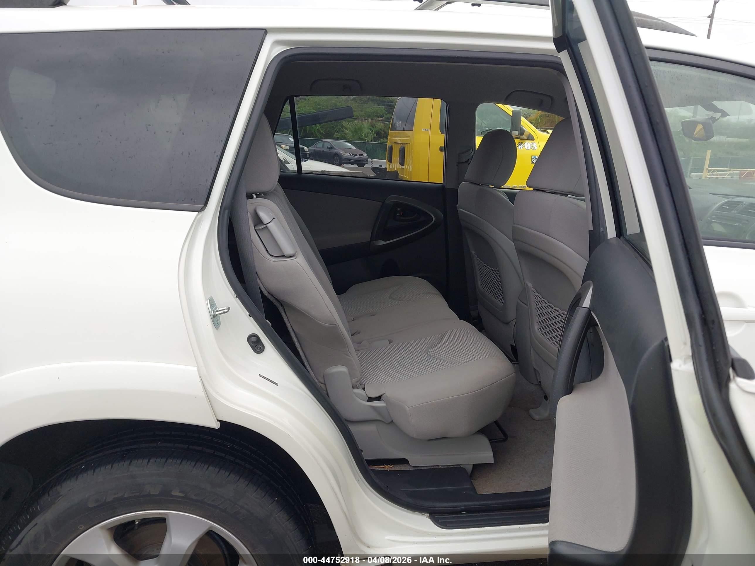 2012 Toyota Rav4 Limited White vin: JTMXF4DV2C5049184